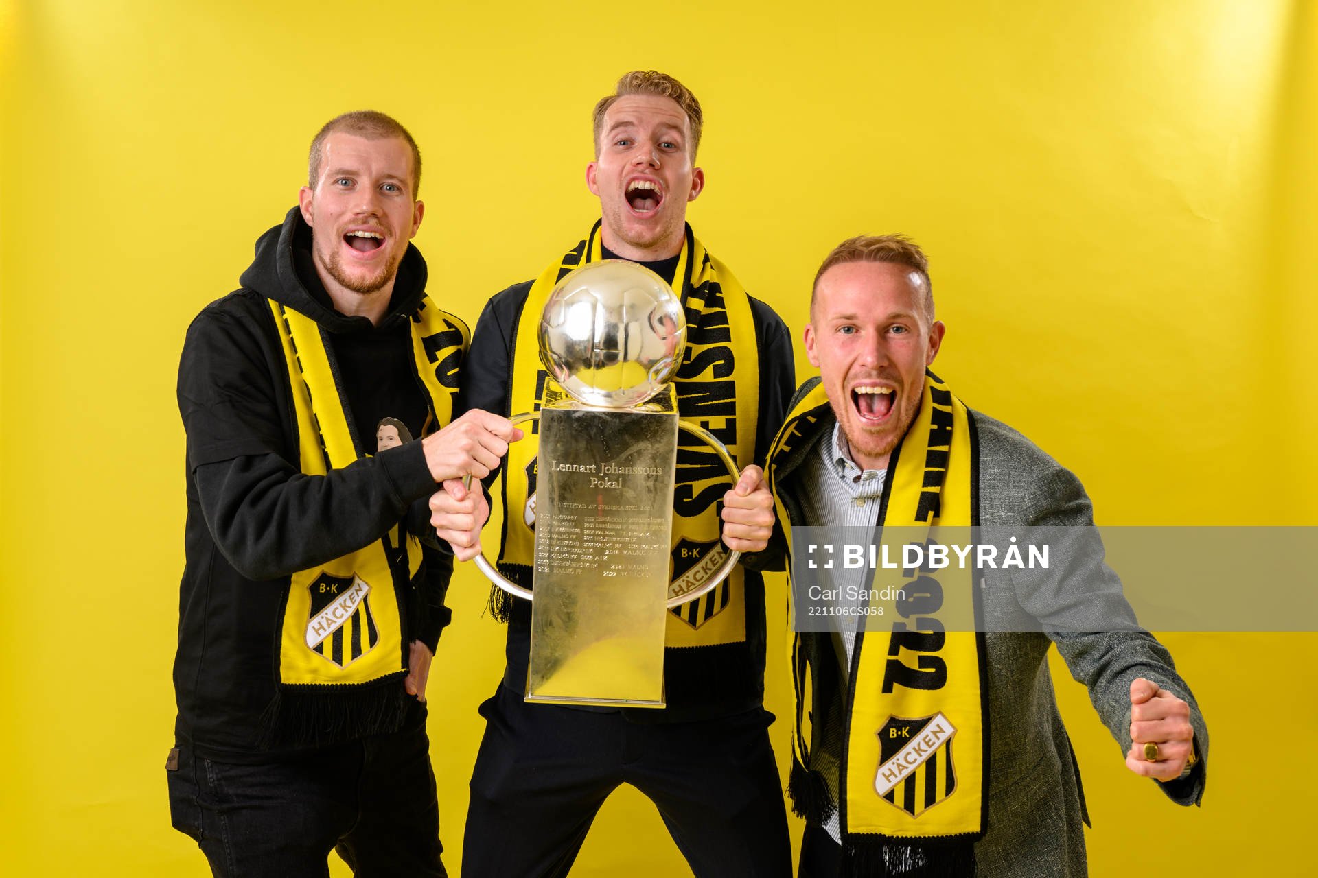 Häckens Simon Gustafson, Samuel Gustafson och Mikkel