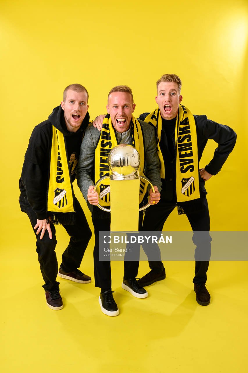 Häckens Simon Gustafson, Mikkel Rygaard Jensen  och Samuel