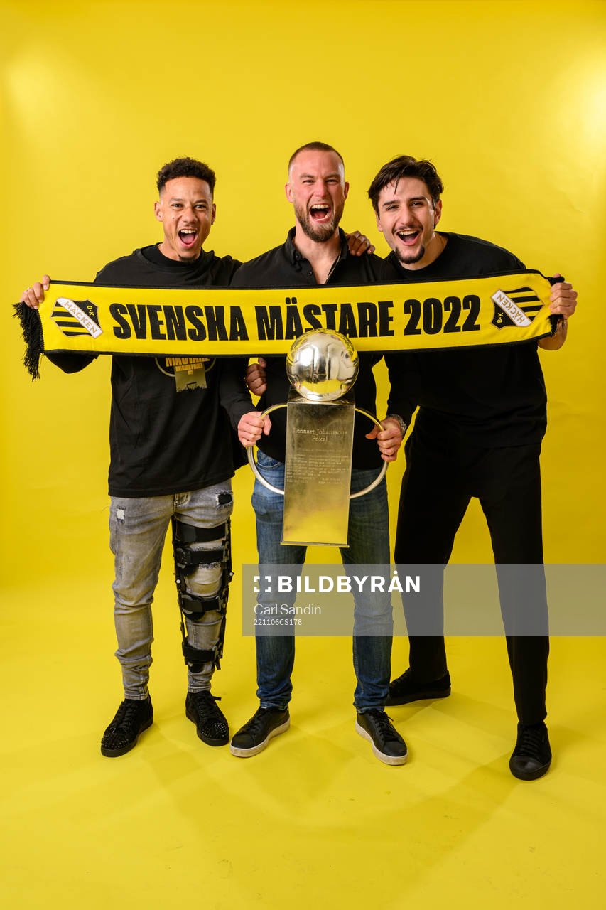 Häckens Tobias Sana, Alexander Faltsetas och Filip
