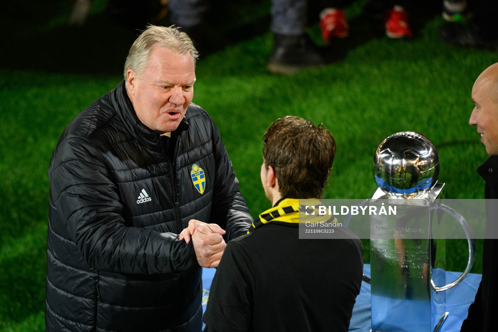 Svenska fotbollförbundets ordförande Karl-Erik Nilsson