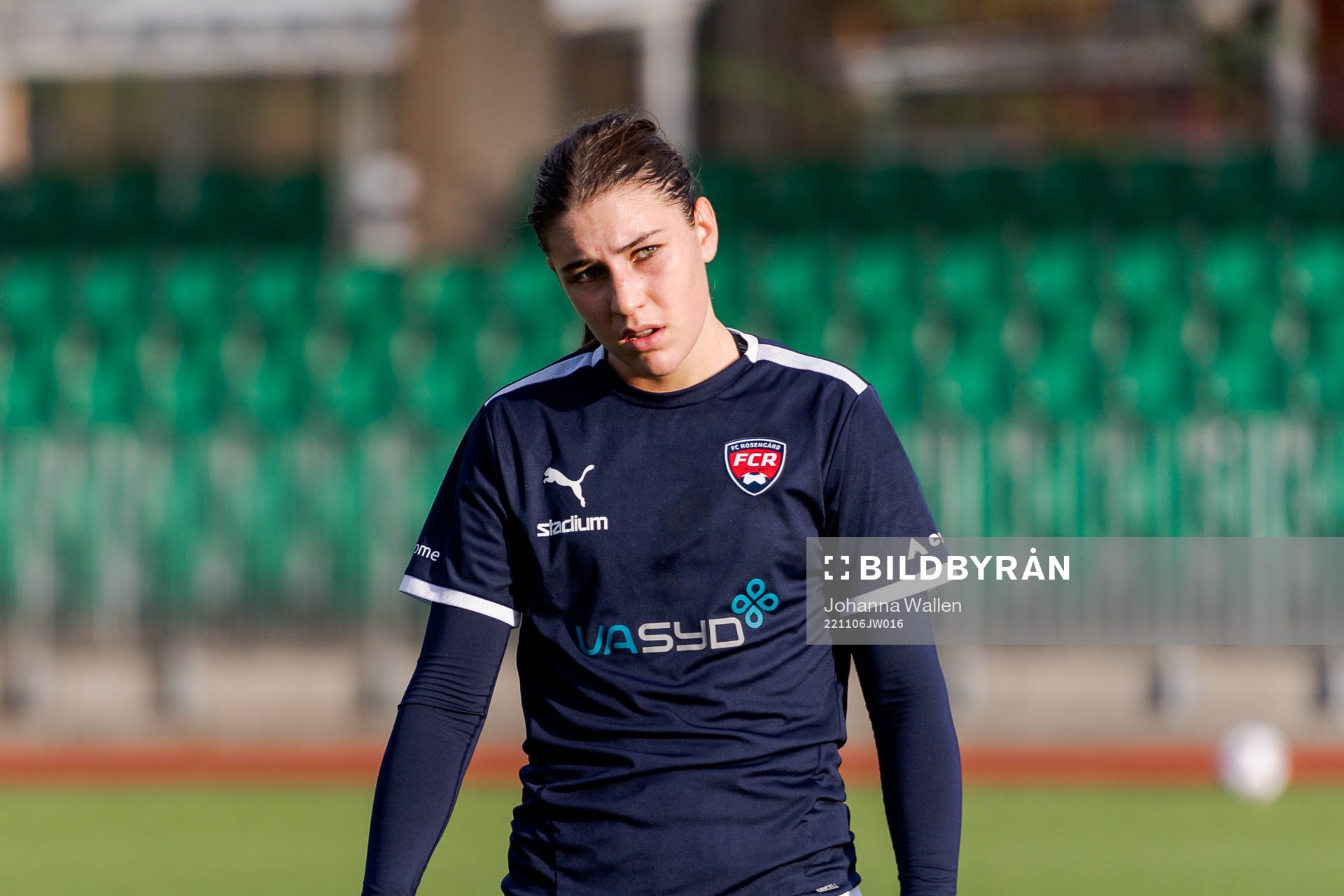 FC Rosengårds Vera Ivarsson deppar