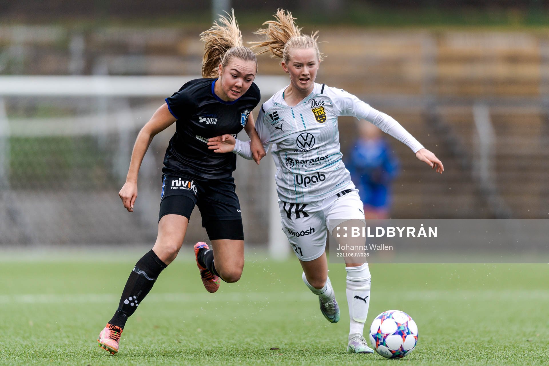 Växjös Ebba Cronholm och Umeås Tuva Nilsson