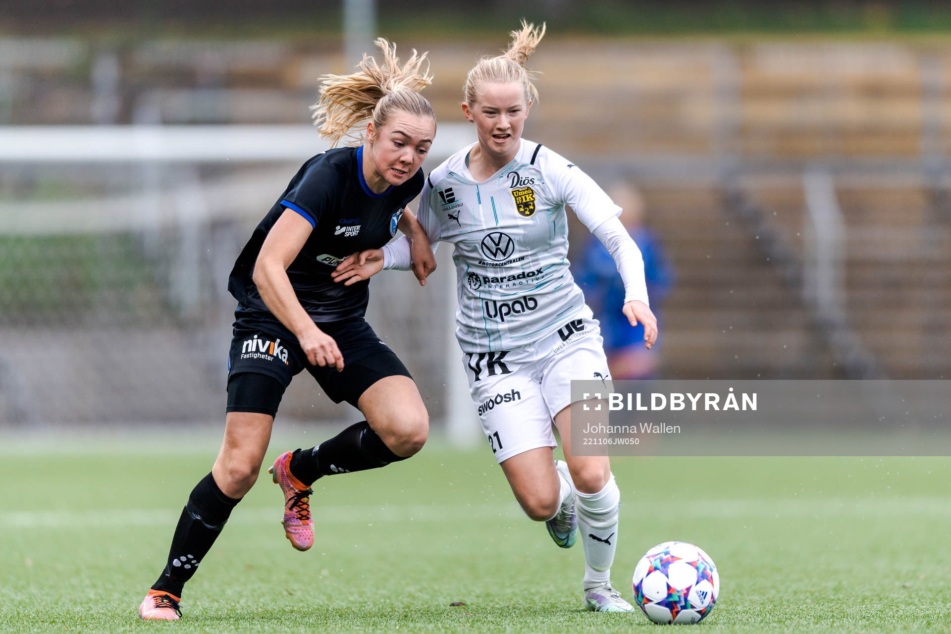 Växjös Ebba Cronholm och Umeås Tuva Nilsson