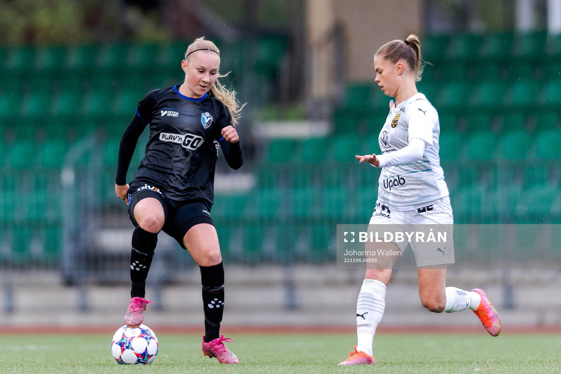 Växjös Freja Ekstrand och Umeås Stina Gunnebrink