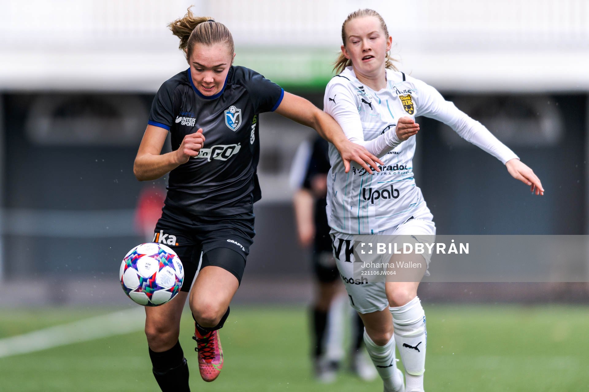 Växjös Ebba Cronholm och Umeås Tuva Nilsson