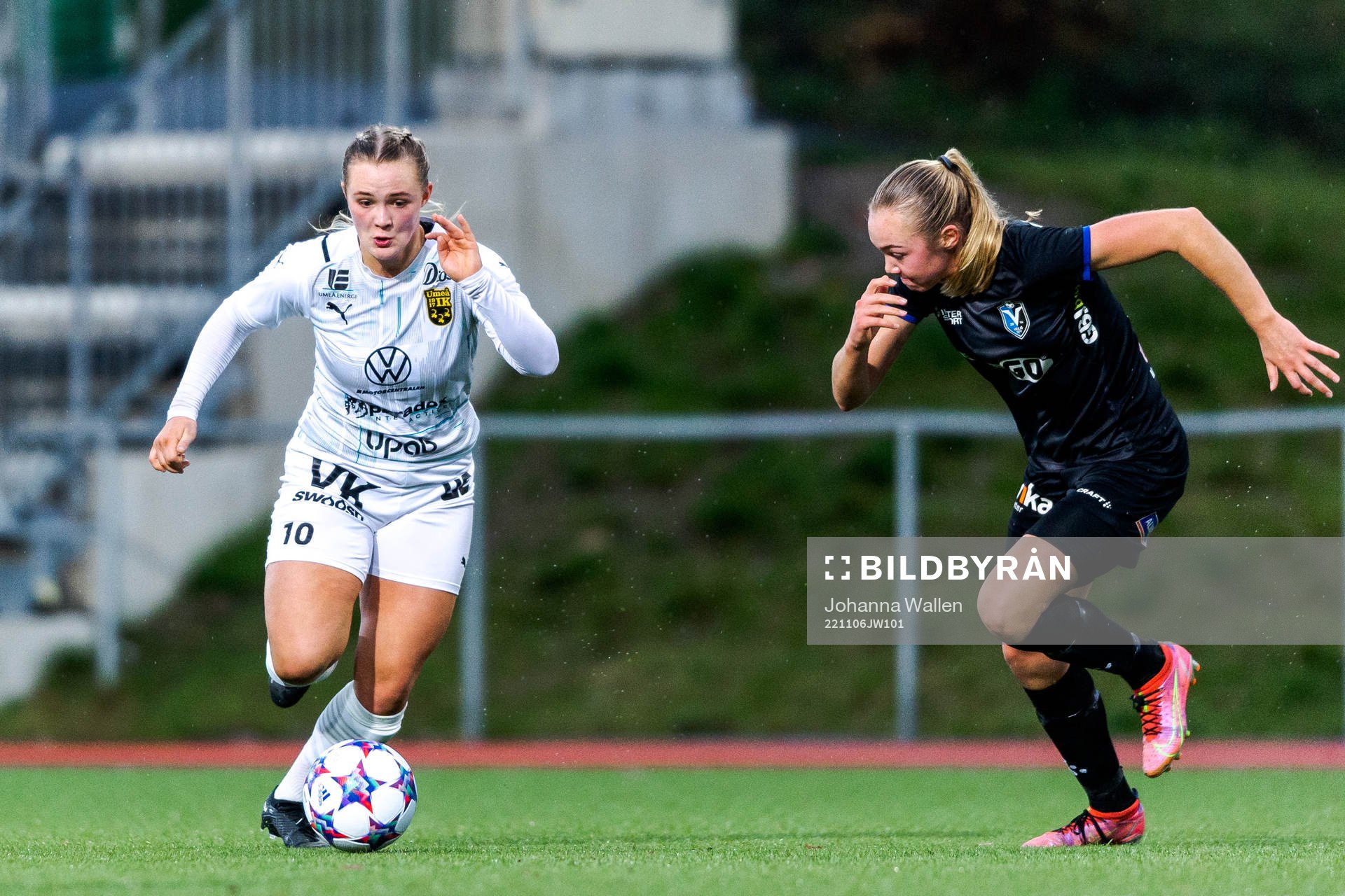 Umeås Alma Davis och Växjös Ebba Cronholm