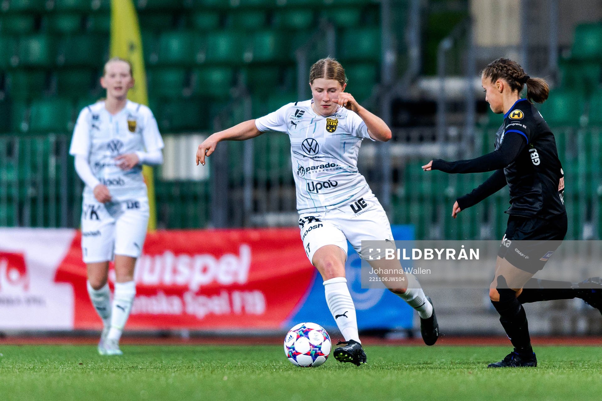 Umeås Stina Andersson och Växjös Tekla Höckert