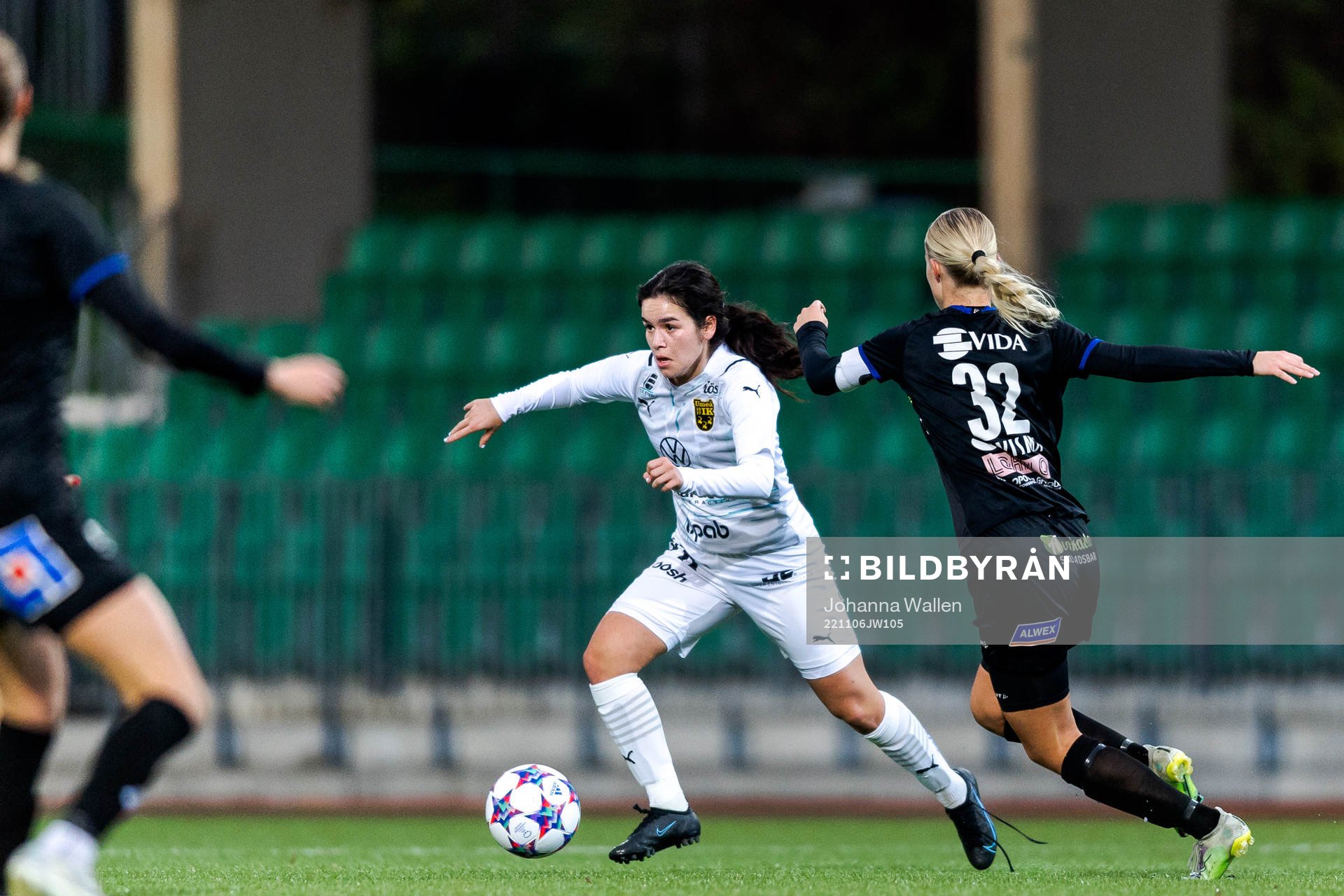 Umeås Estela Lestander och Växjös Unni Wolf
