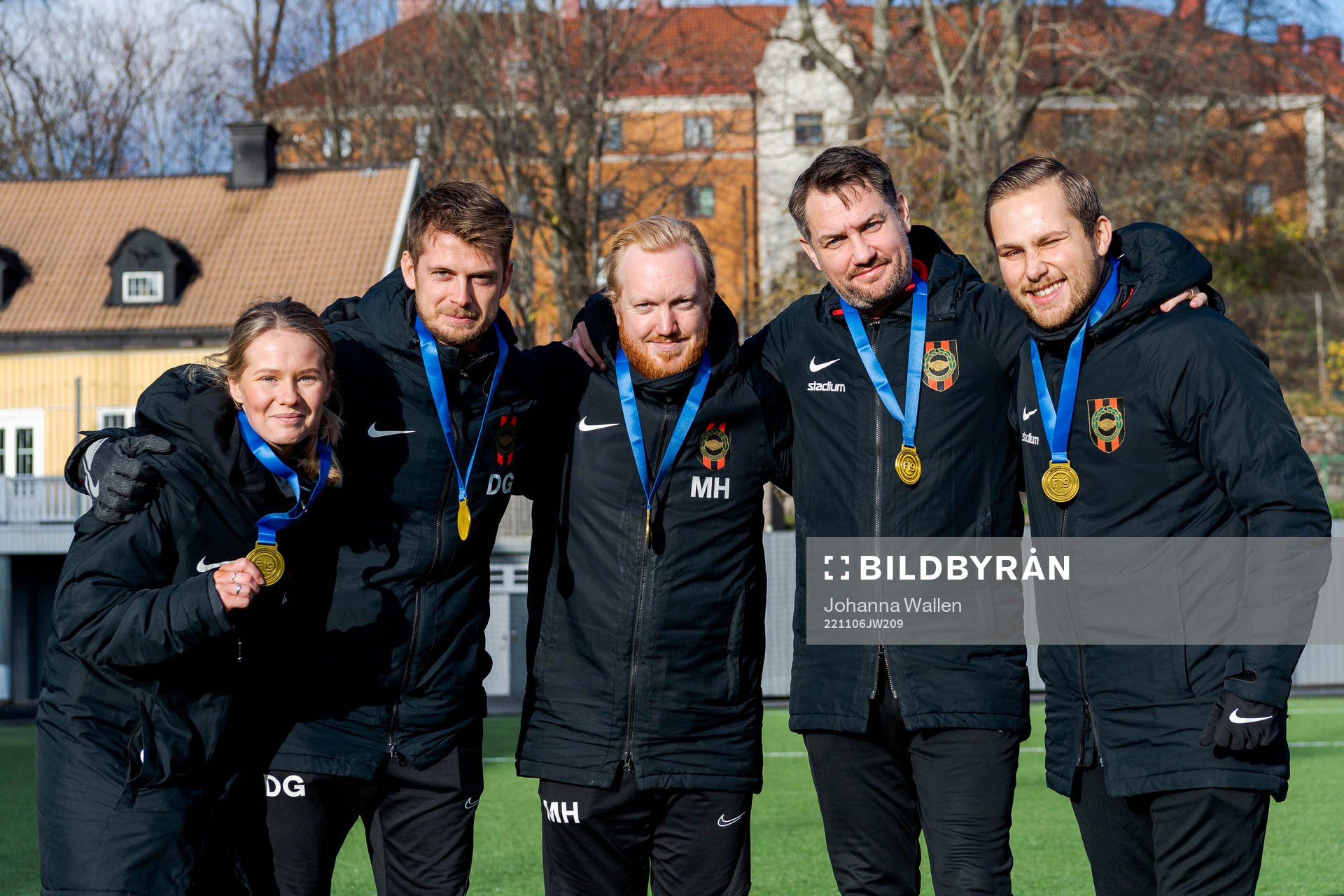 Brommapojkarnas assisterande tränare Lovisa Lundqvist,