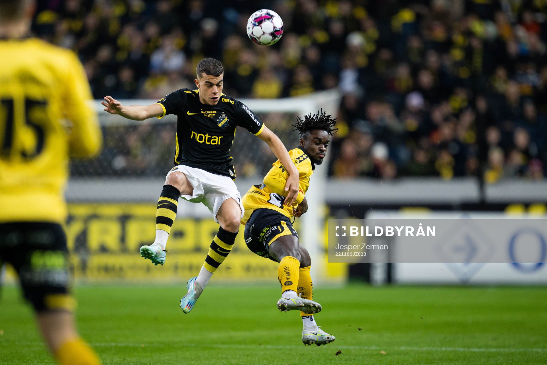 AIKs Yasin Ayari och Elfsborgs Emmanuel Boateng