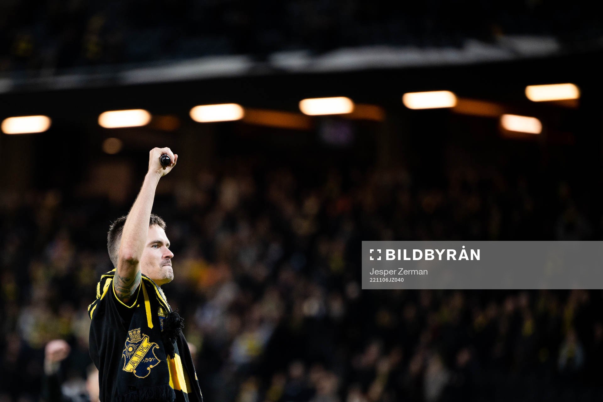 AIKs Mikael Lustig avtackas