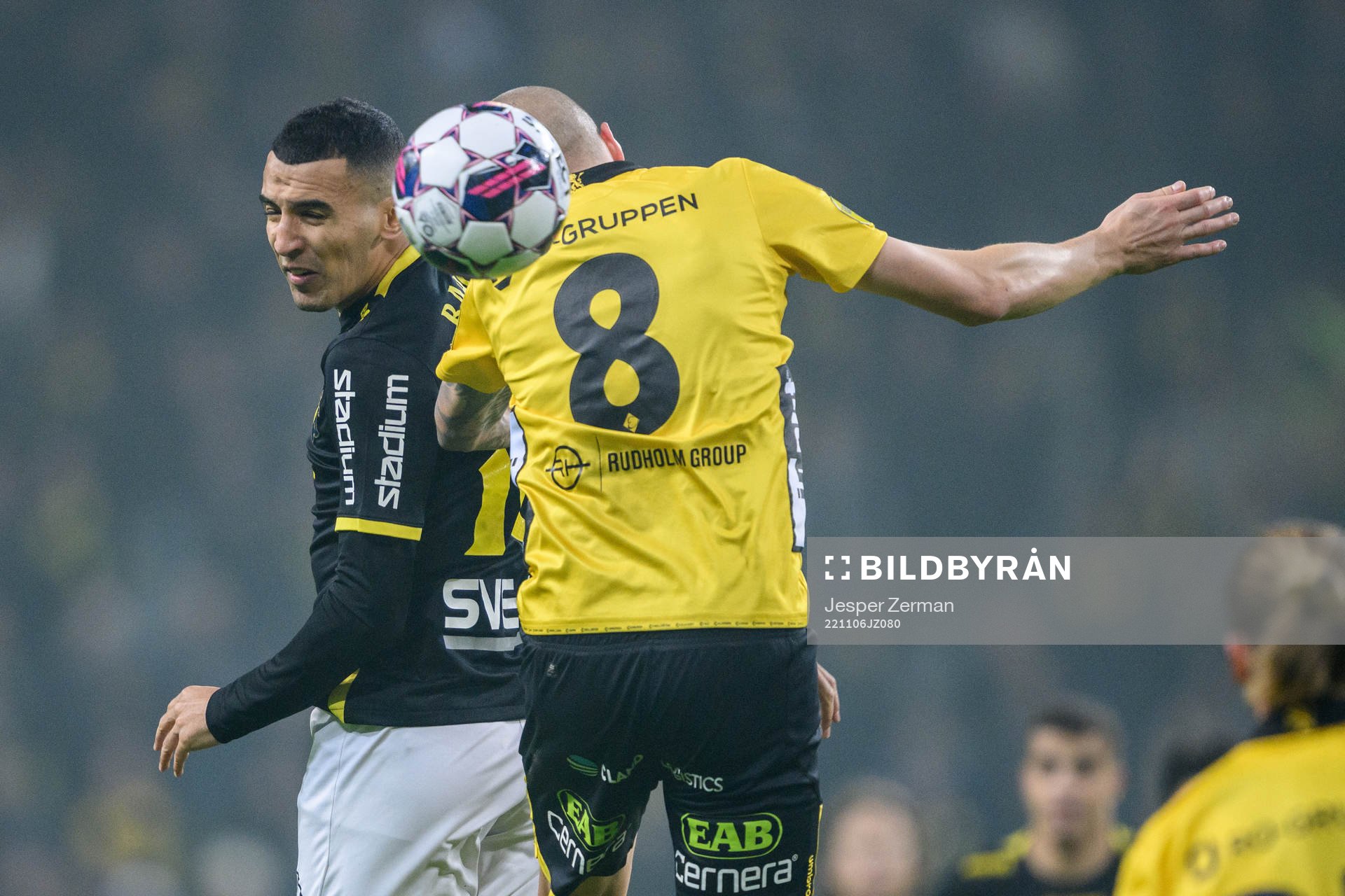 AIKs Nabil Bahoui och Elfsborgs Sebastian Holmen
