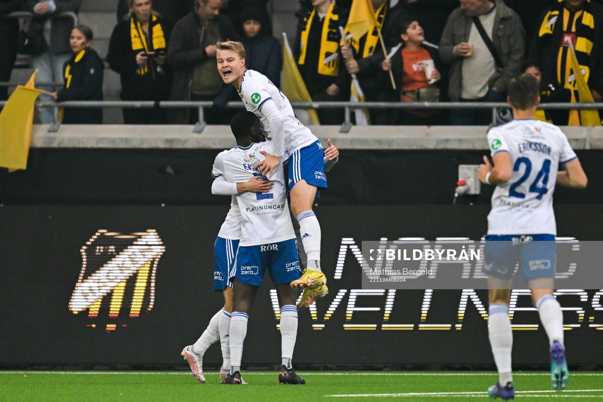 IFK Norrköpings Laorent Shabani, Godswill Ekpolo Egbulu