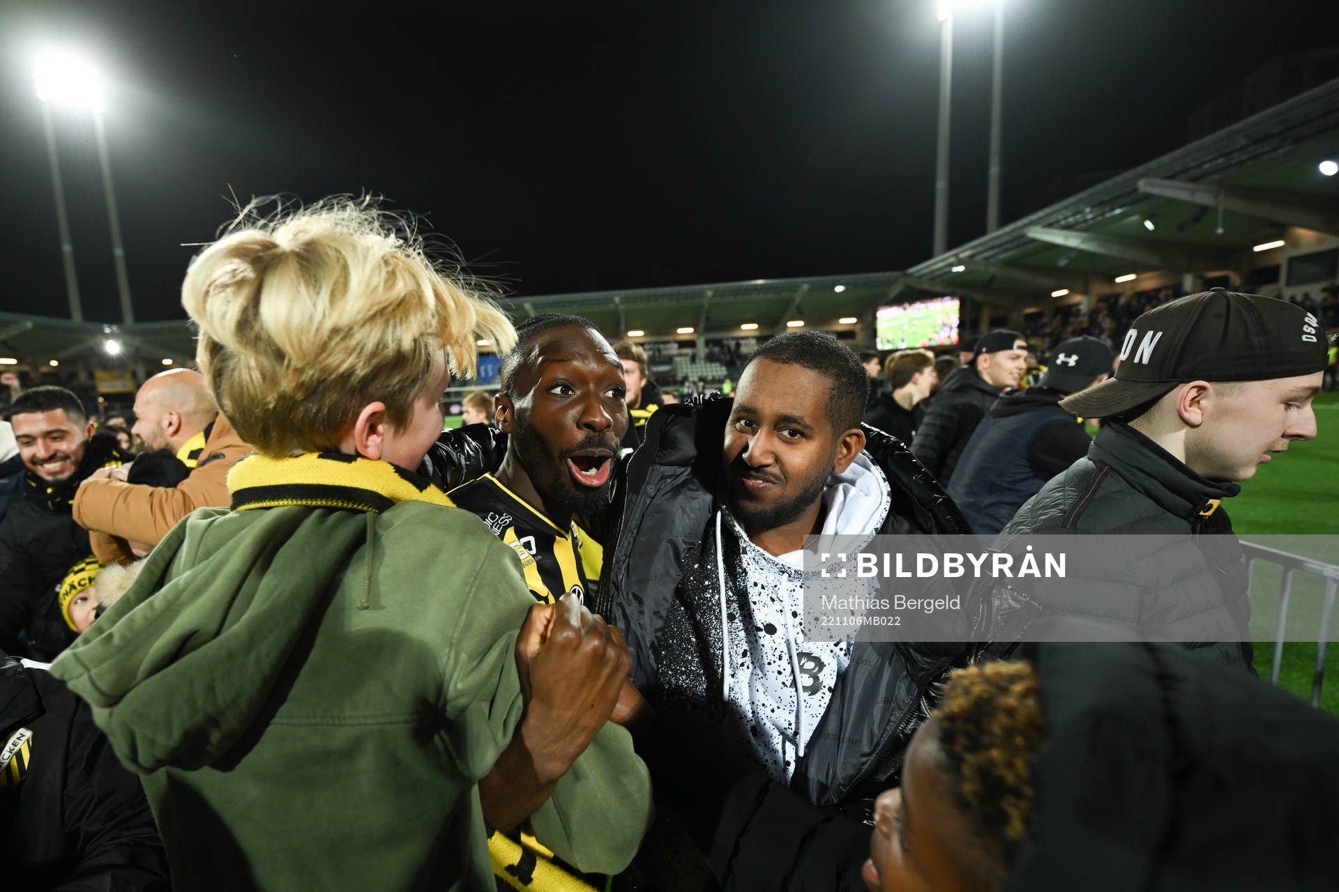 Häckens Blair Sebastian Turgott jublar