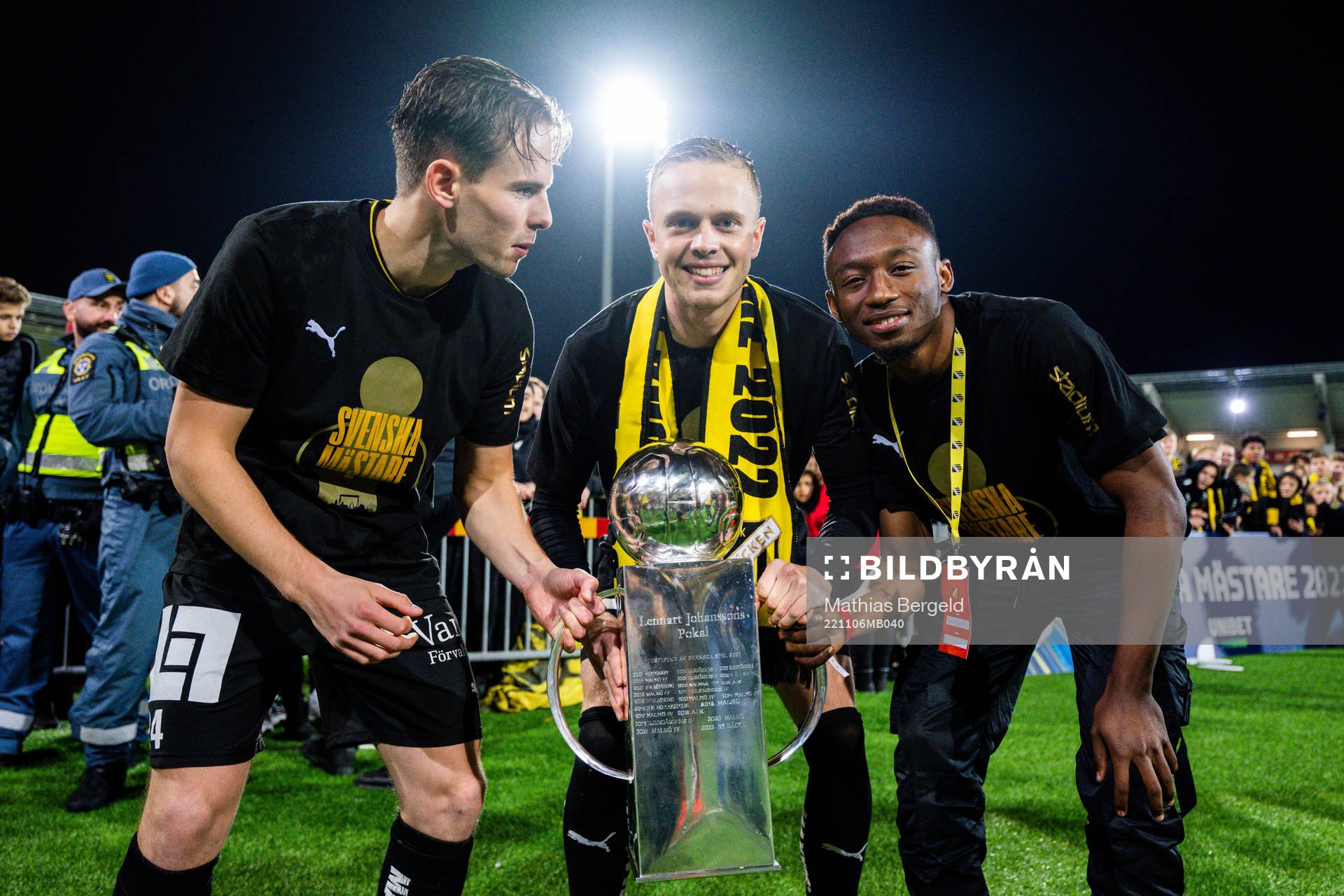 Häckens Lars Olden Larsen, Tomas Olai Totland och Benie