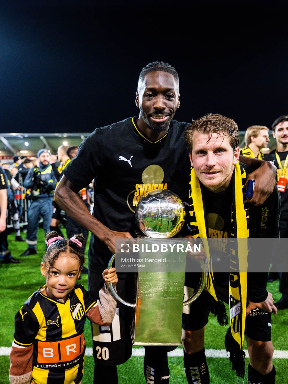 Häckens Blair Sebastian Turgott med sin dotter och Erik