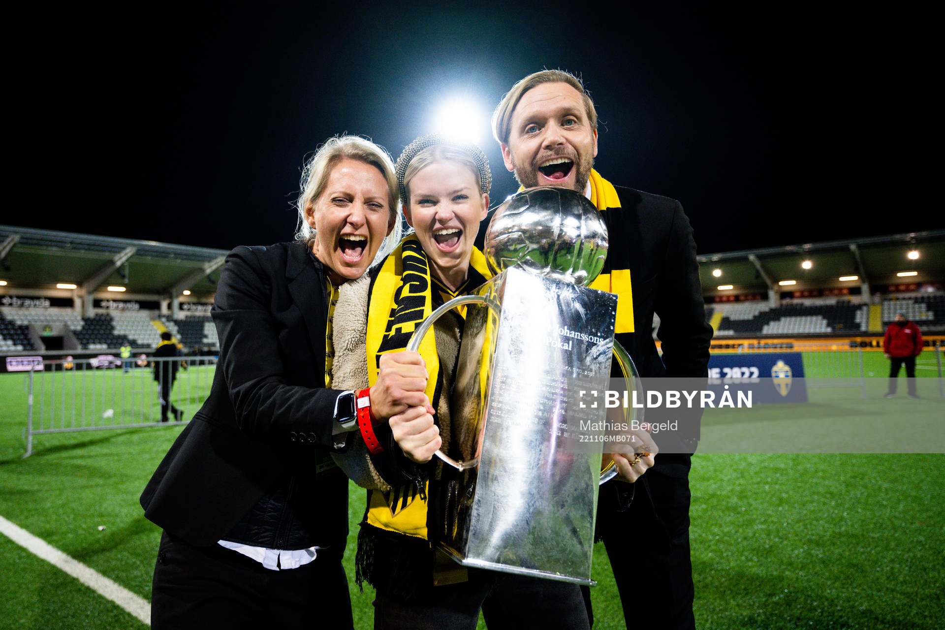 Häckens vice klubbchef/kommunikationschef Malin Fahlén,