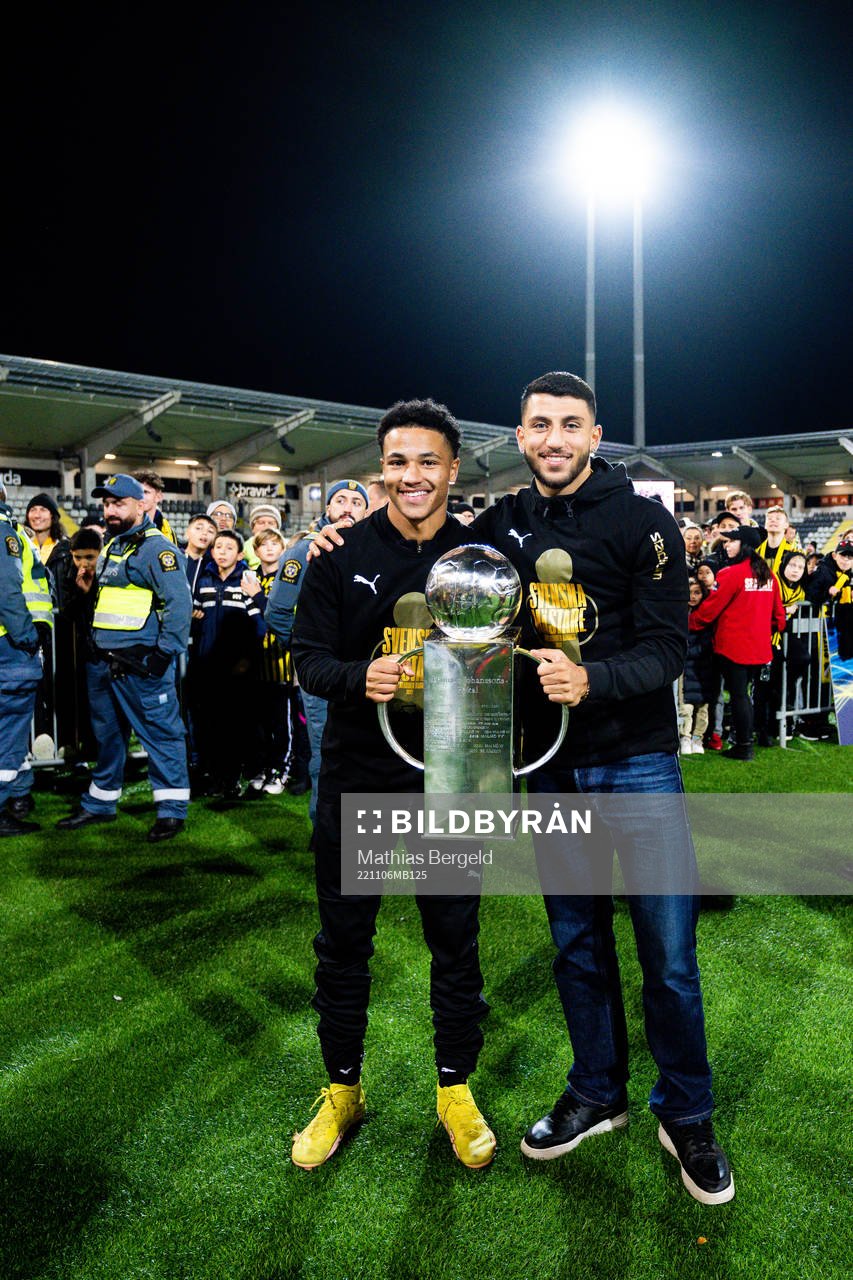Häckens Momodou Lamin Sonko och Leonardo Farah Shahin