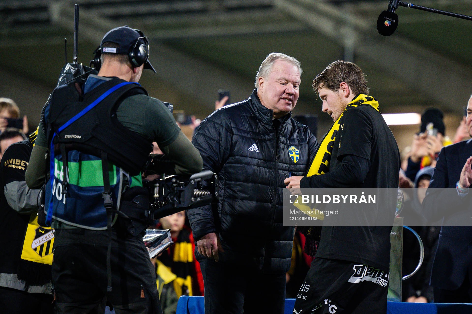 Svenska Fotbollsförbundets ordförande Karl-Erik Nilsson