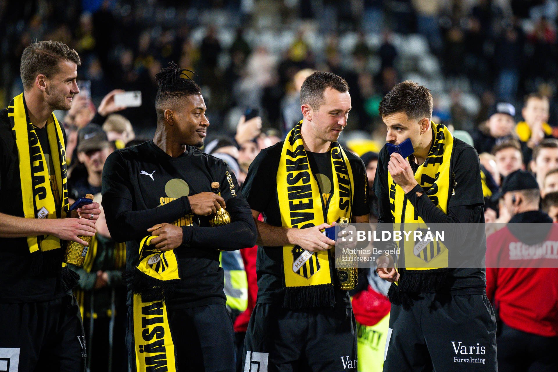 Häckens Franklin Degaulle Tebo Uchenna, Even Hovland och
