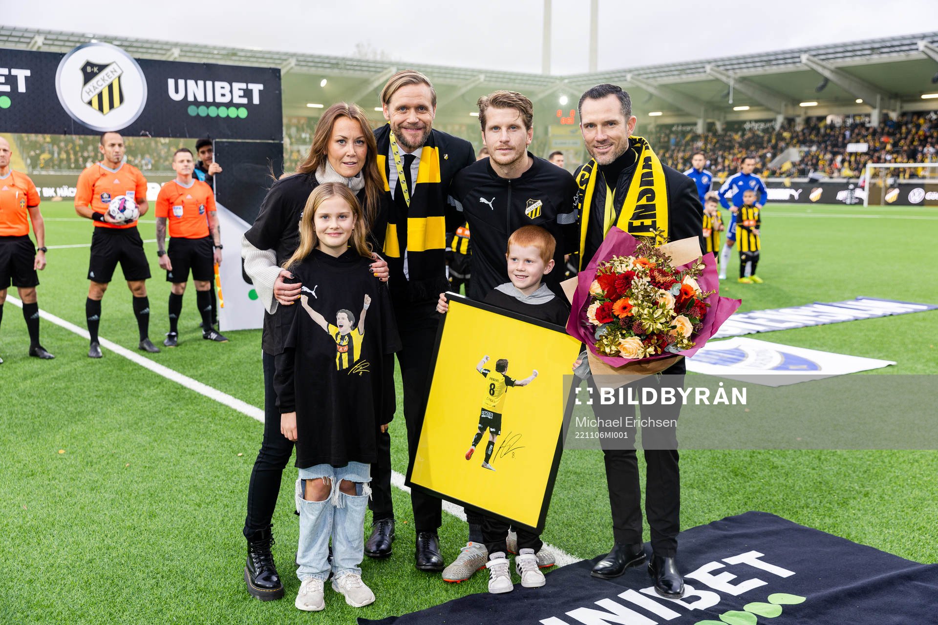 Häckens Erik Friberg uppmärksammas
