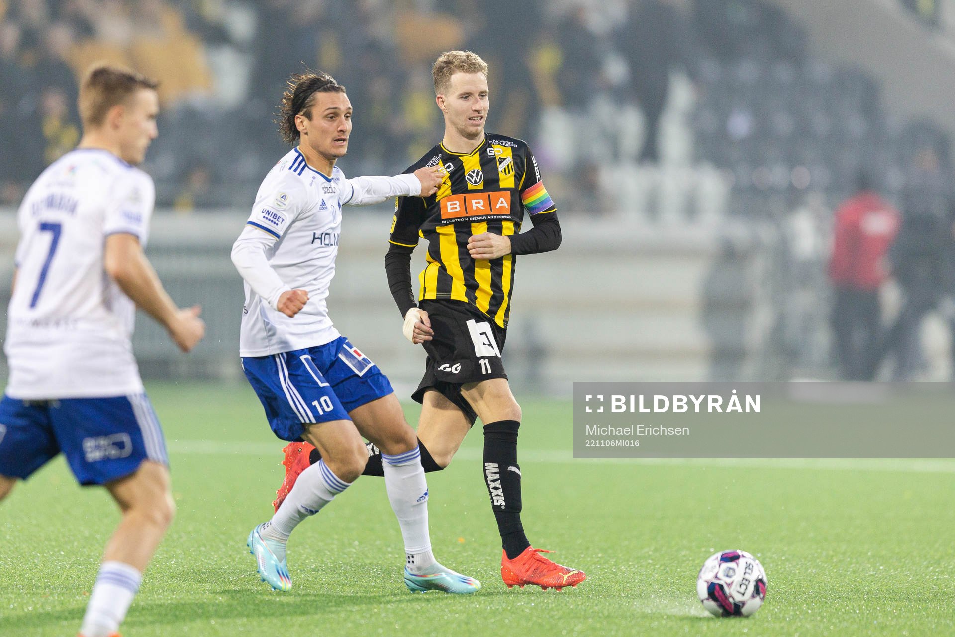 IFK Norrköpings Jonathan Levi och Häckens Samuel Gustafson