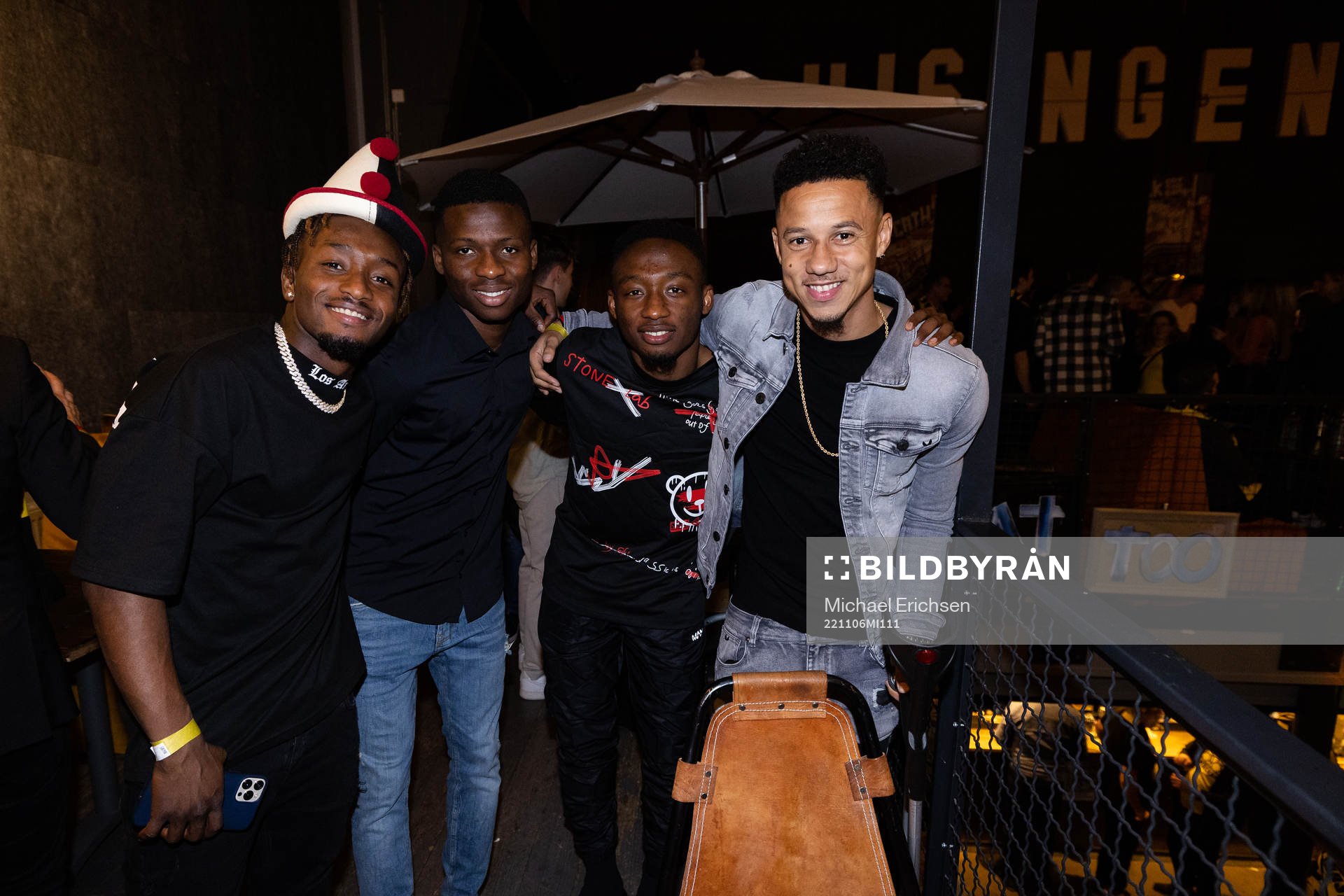 Häckens Ibrahim Sadiq, Akoua Romeo Amane, Benie Traore och