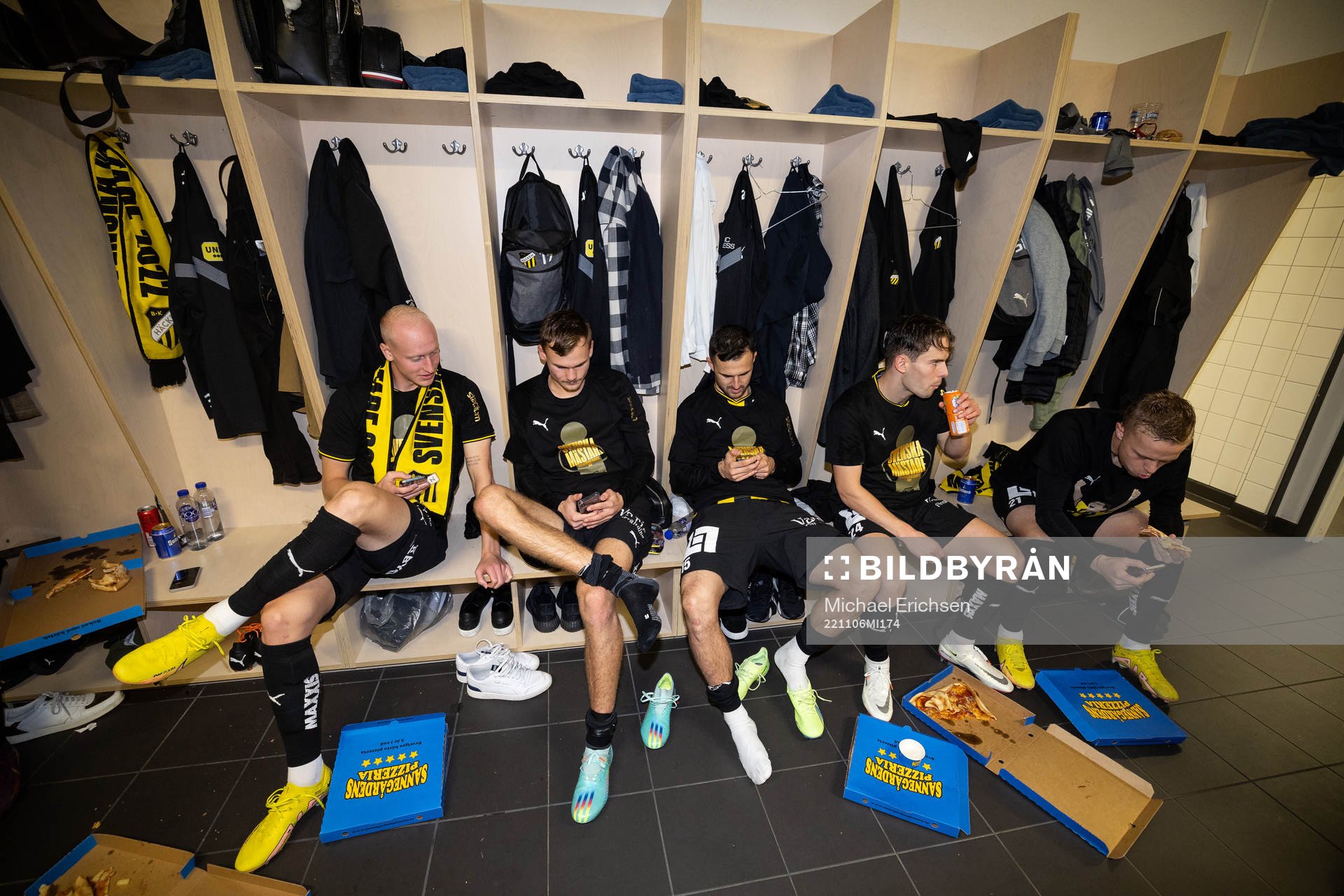 Häckens Valgeir Fridriksson, Oscar Uddenäs, Kadir Hodzic,