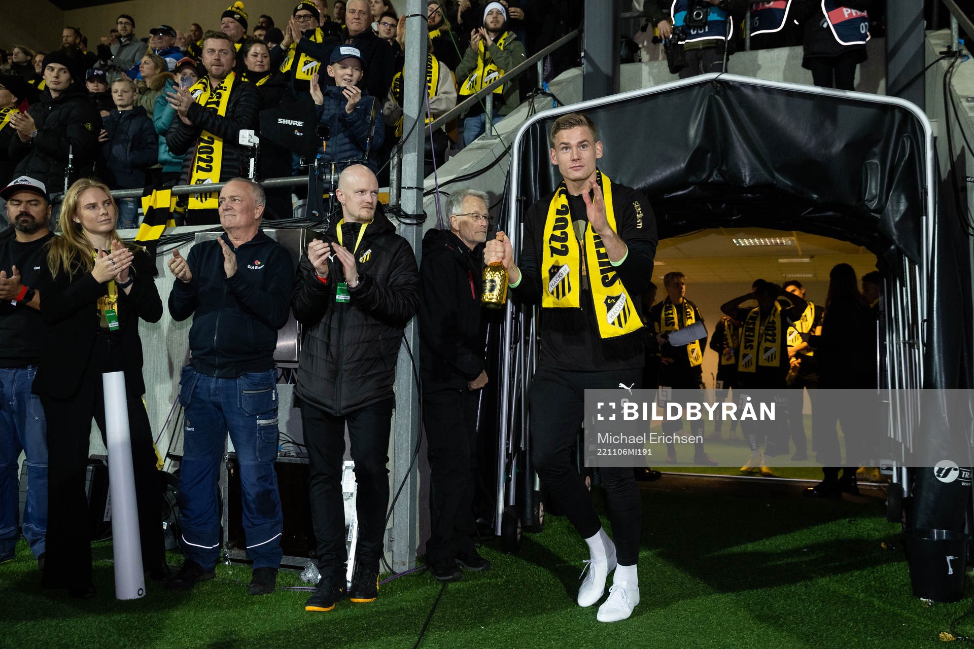 Häckens målvakt Johan Brattberg