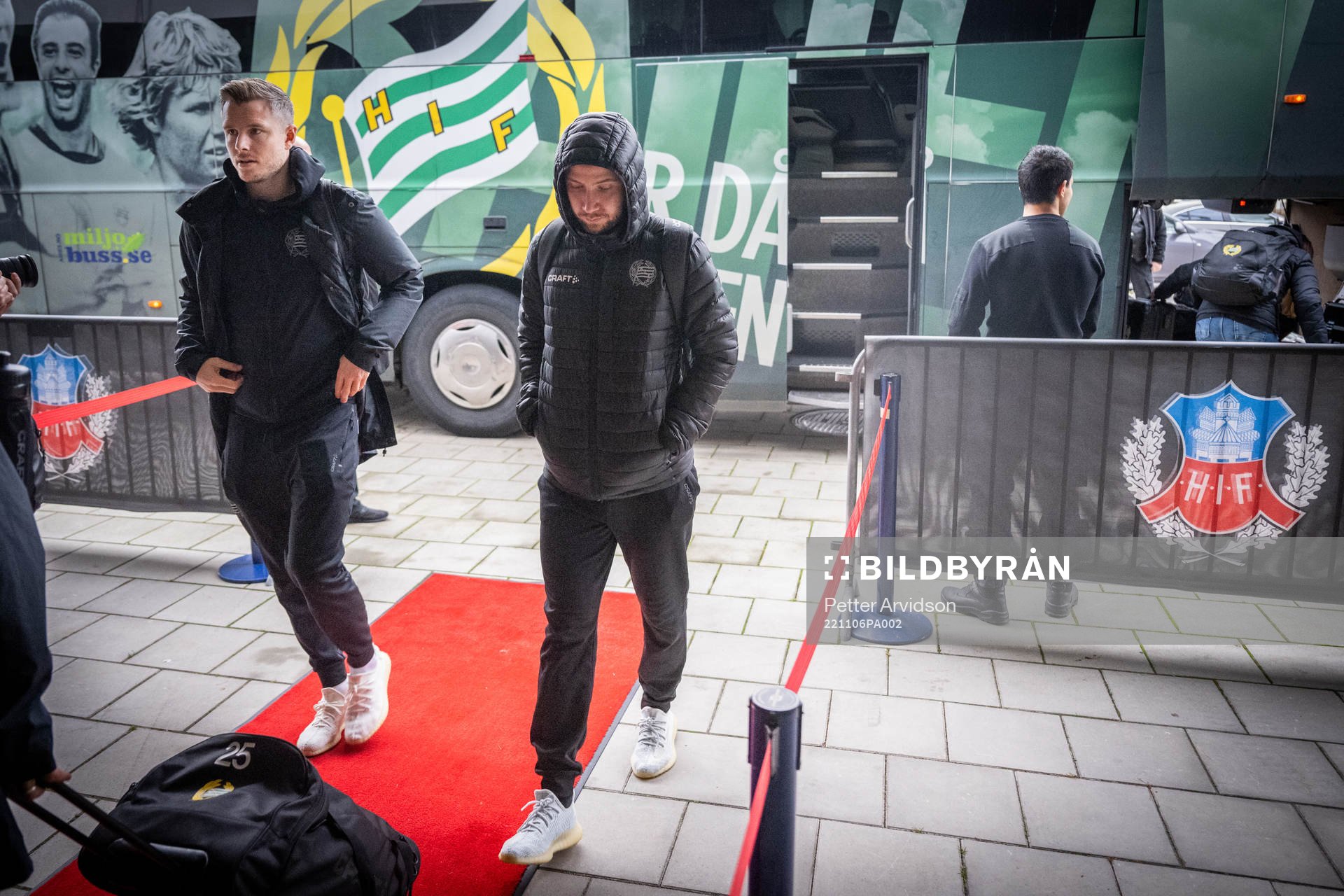 Hammarbys Richard Magyar och Darijan Bojanić