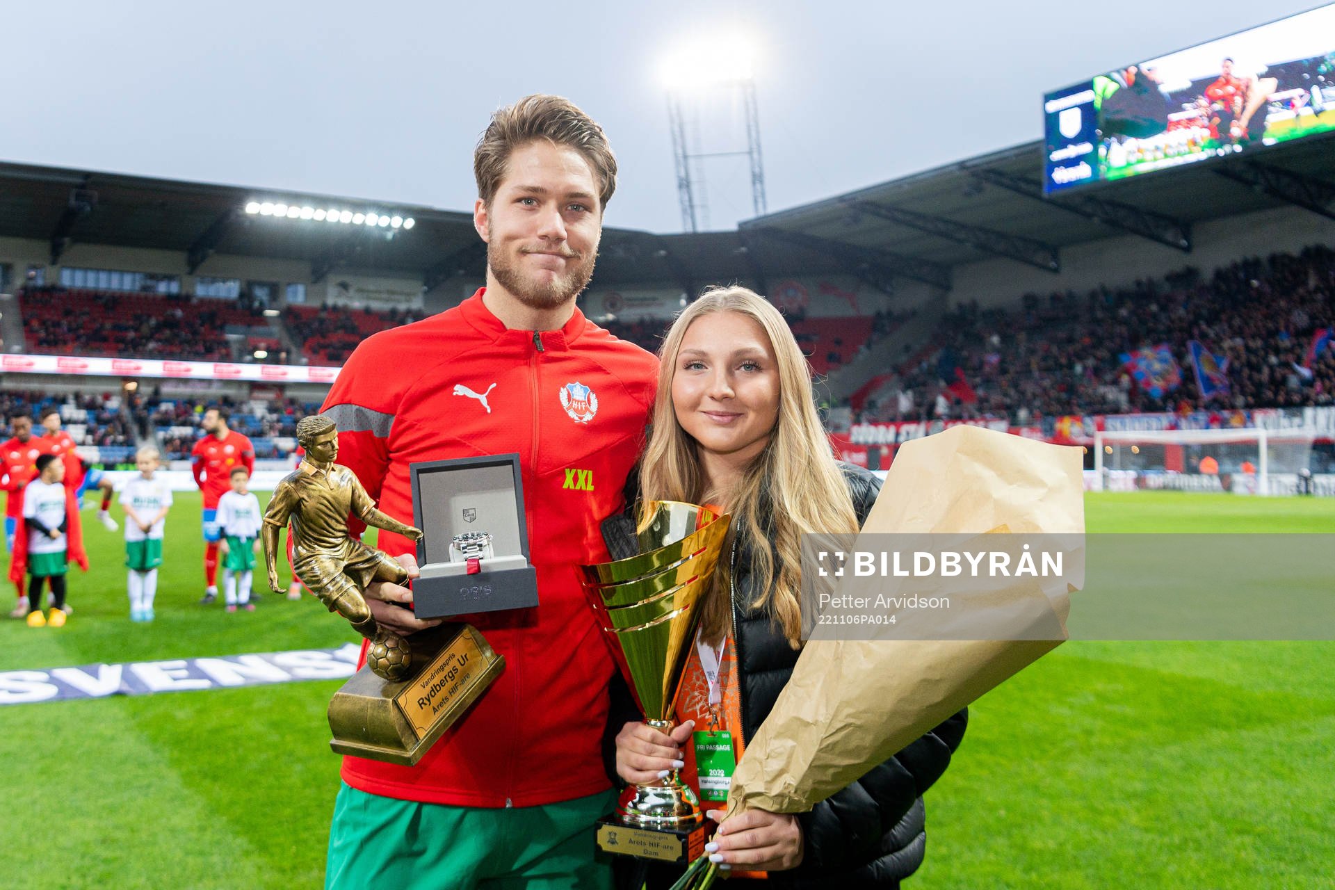 Årets HIFare Kalle Joelsson och Tilda Jonhag uppmärksammas