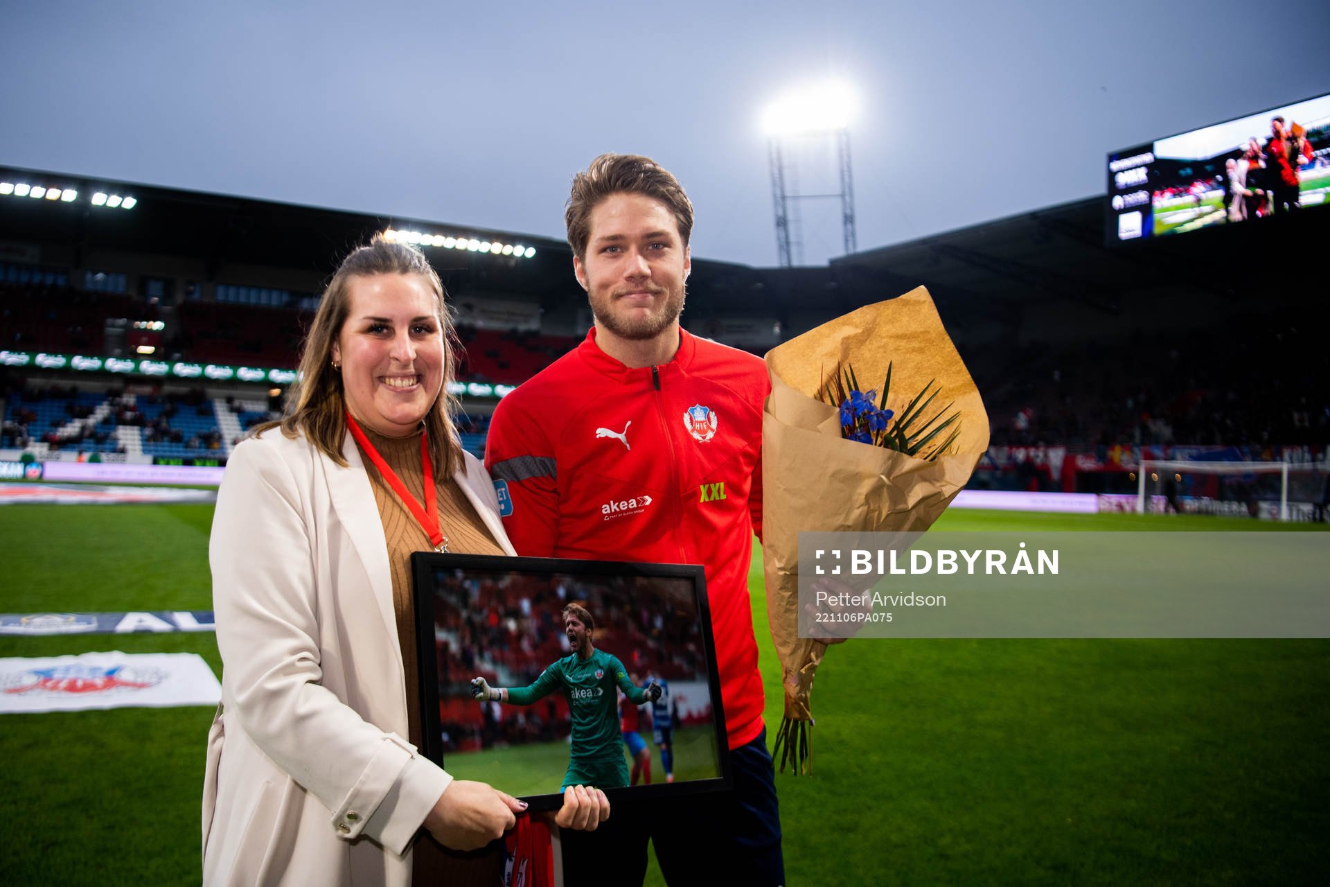 Helsingborgs målvakt Kalle Joelsson får pris