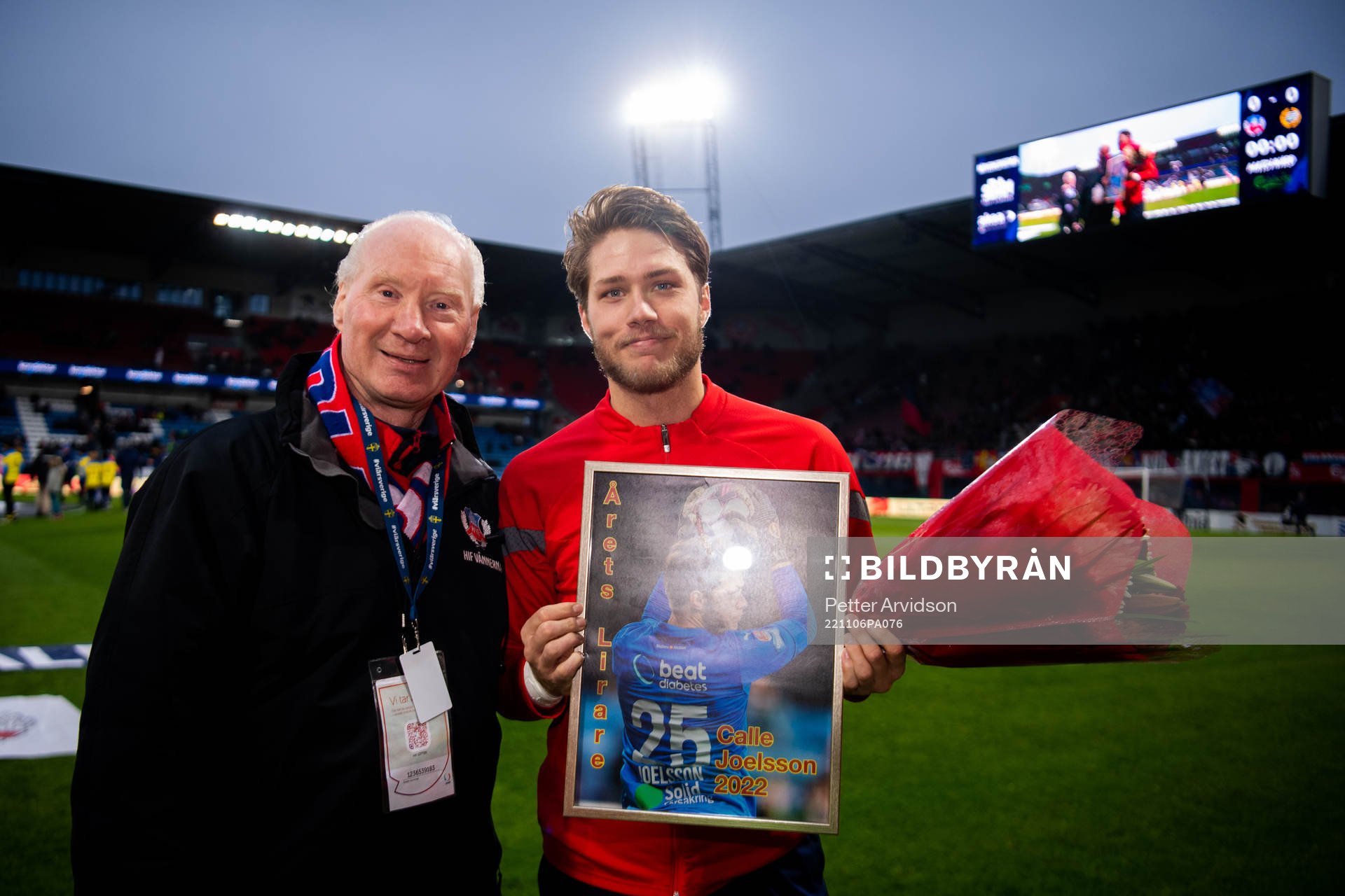 Helsingborgs målvakt Kalle Joelsson får pris