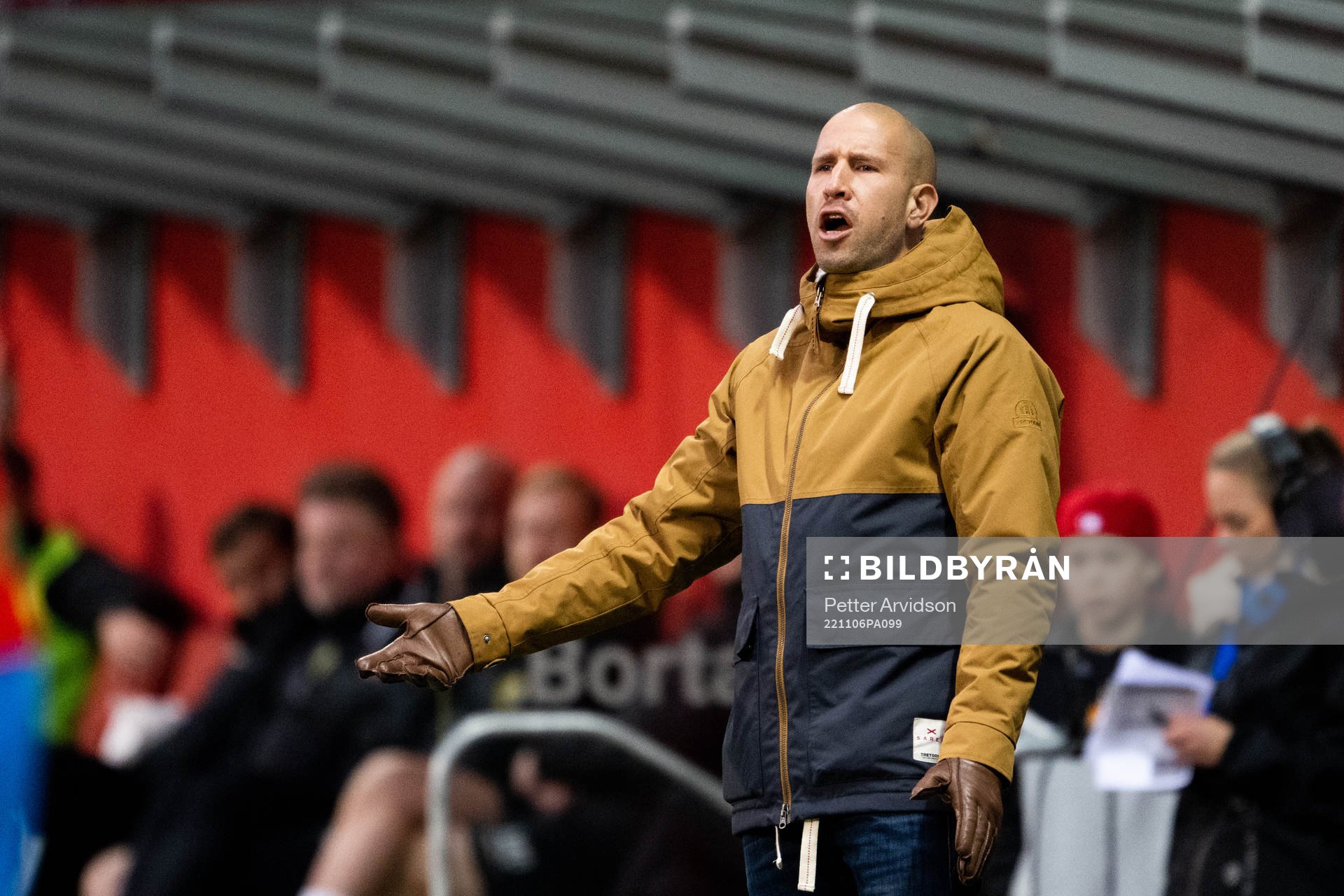 Helsingborgs tränare Mattias Lindström