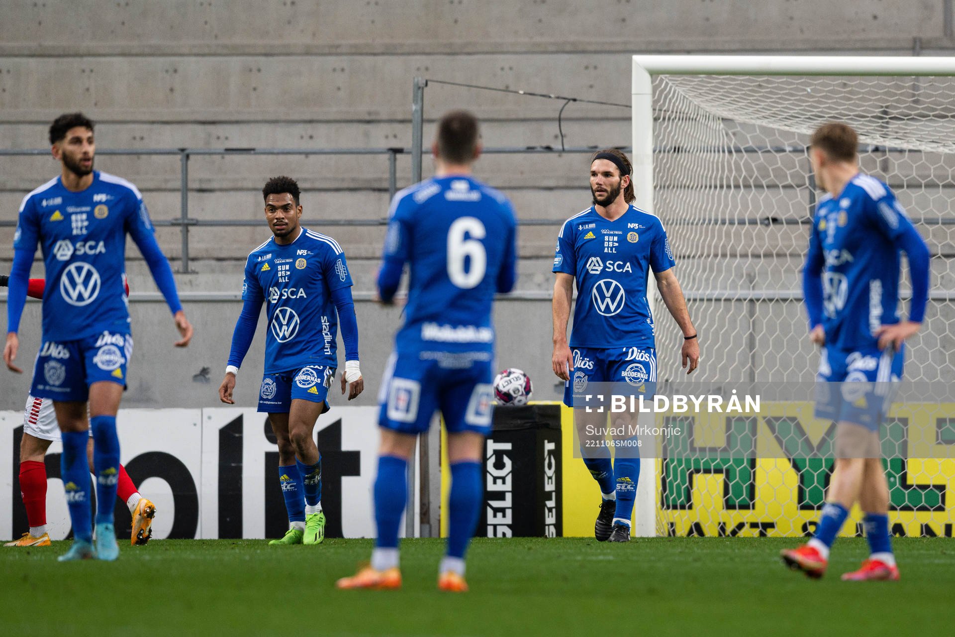 GIF Sundsvalls spelare deppar