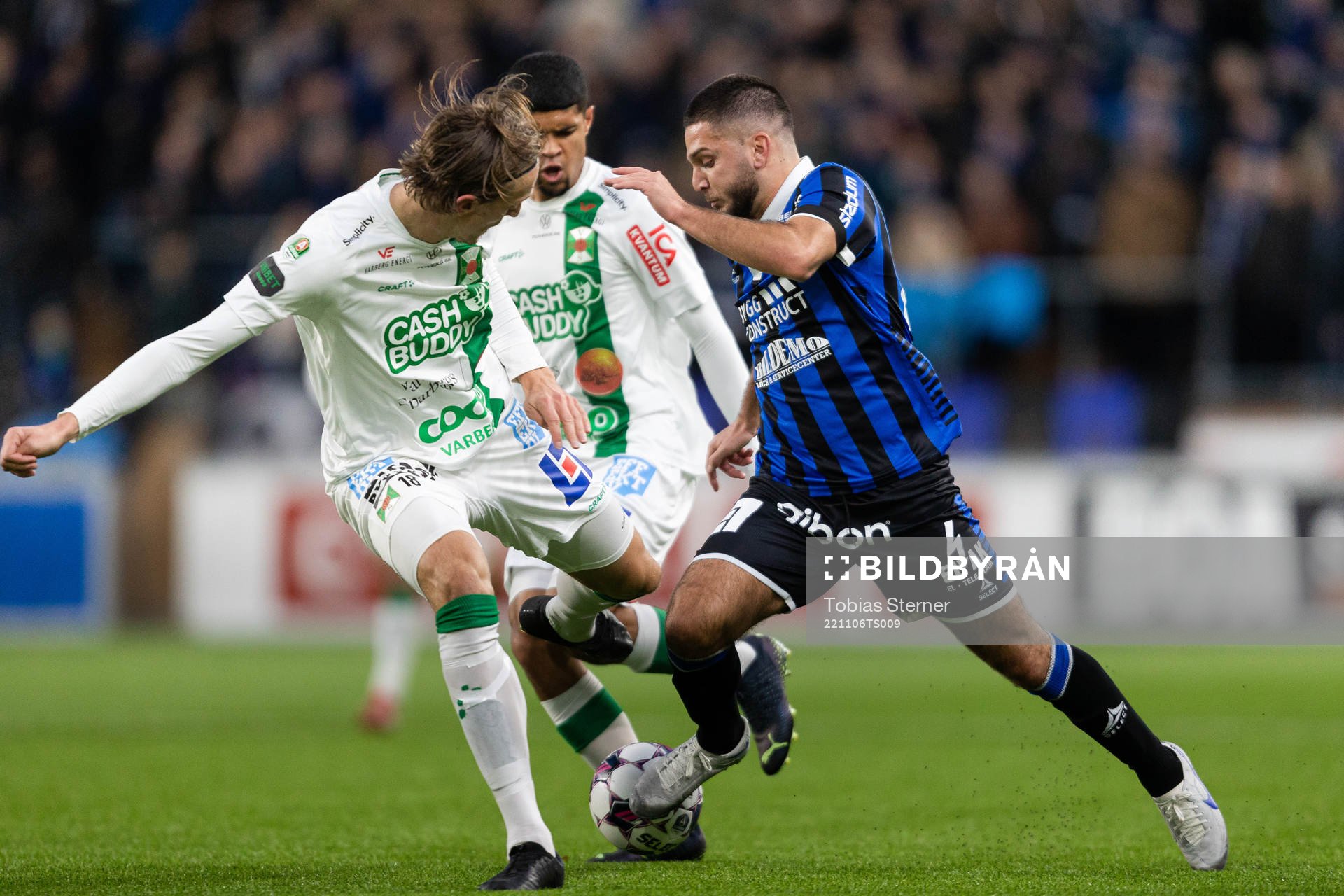 Varbergs Joakim Lindner och Sirius Edi Sylisufaj