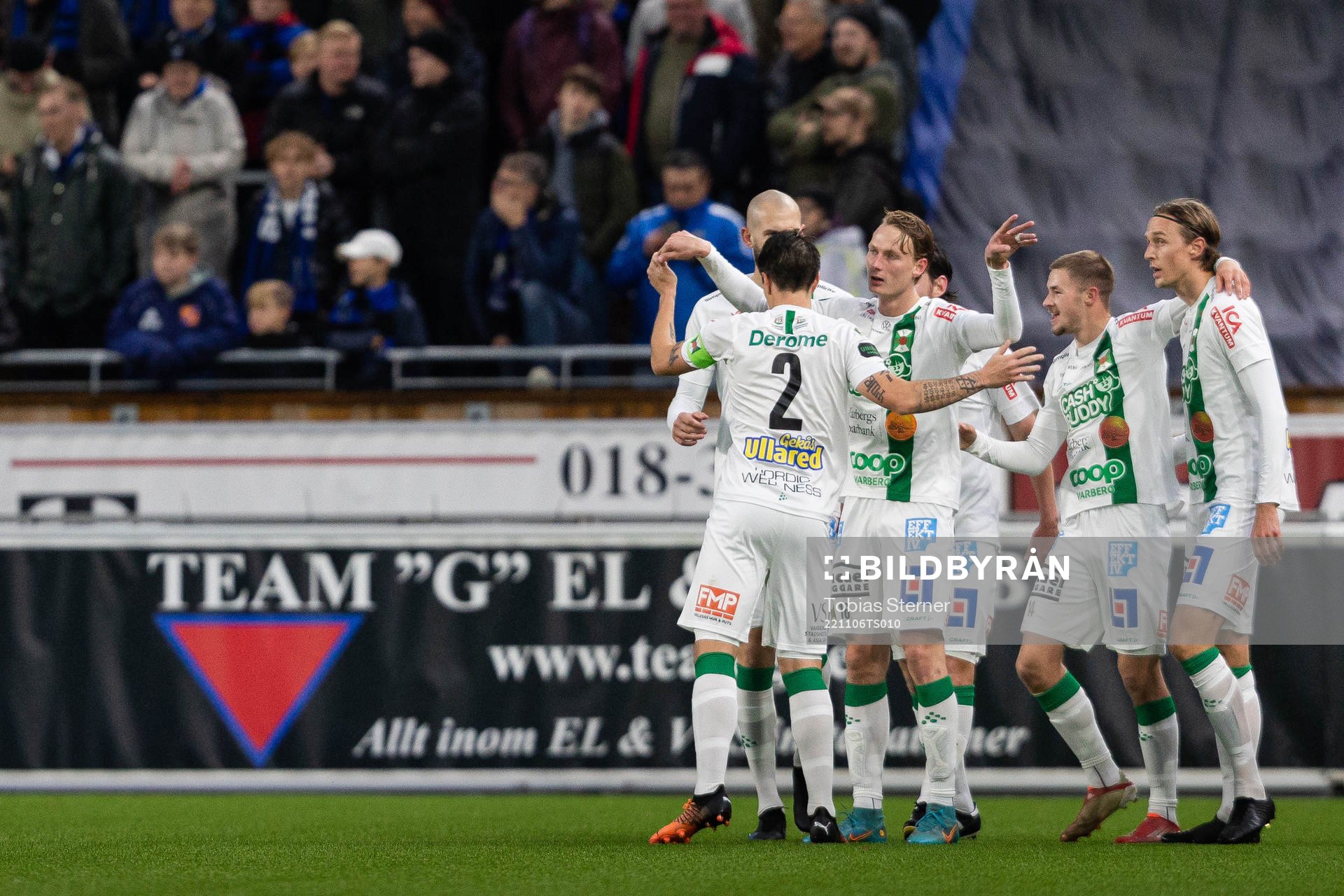 Varbergs Alexander Johansson jublar