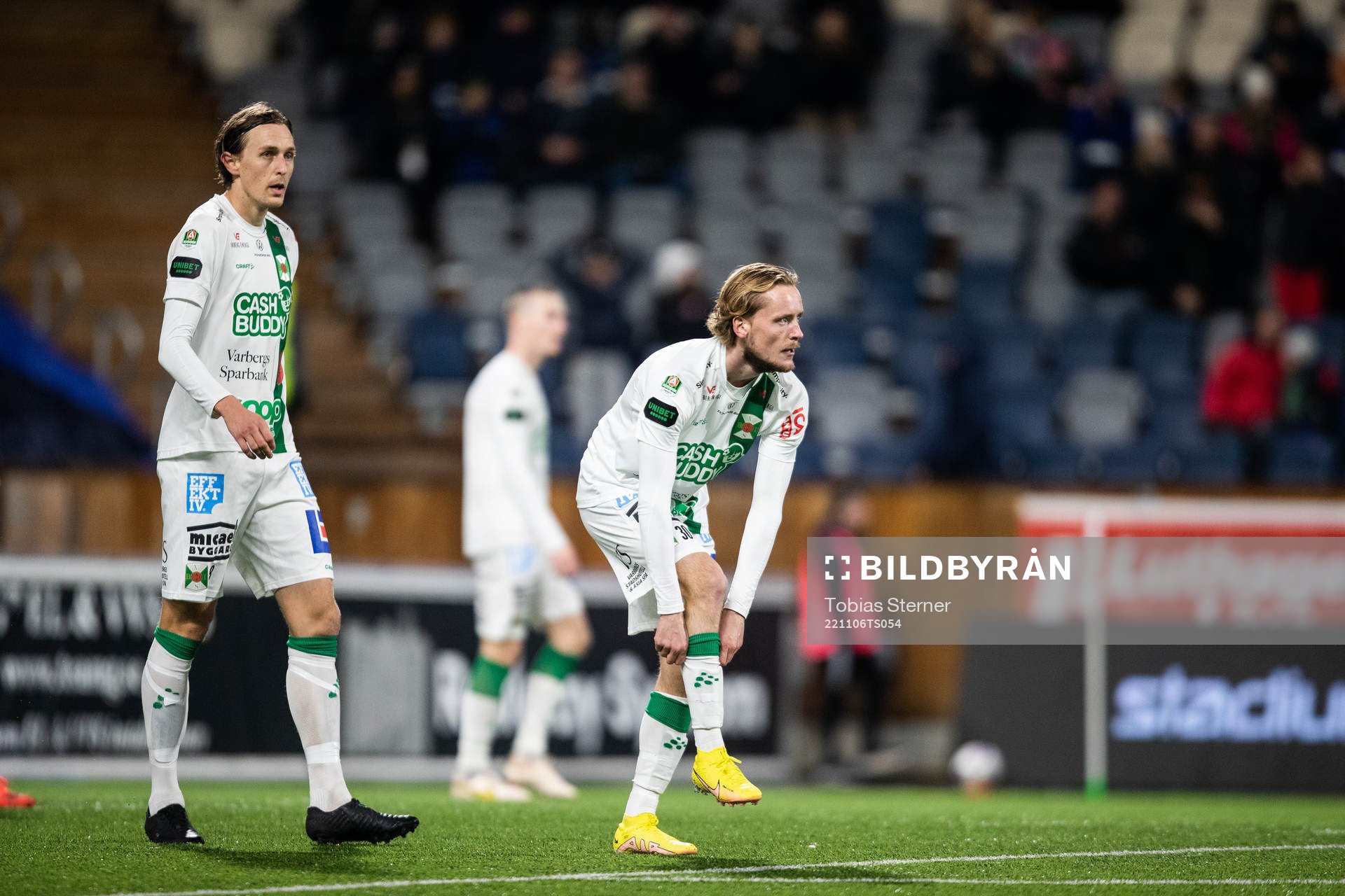 Varbergs Joakim Lindner och Joel Sundström deppar