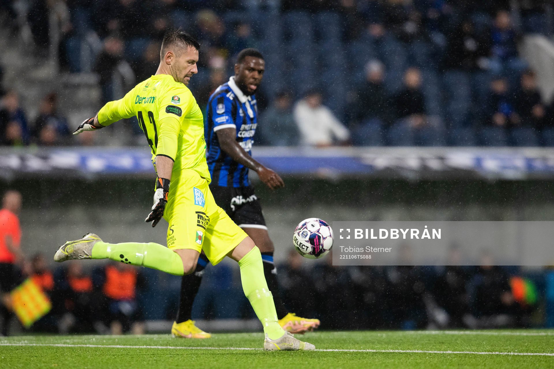 Varbergs målvakt Stojan Lukic