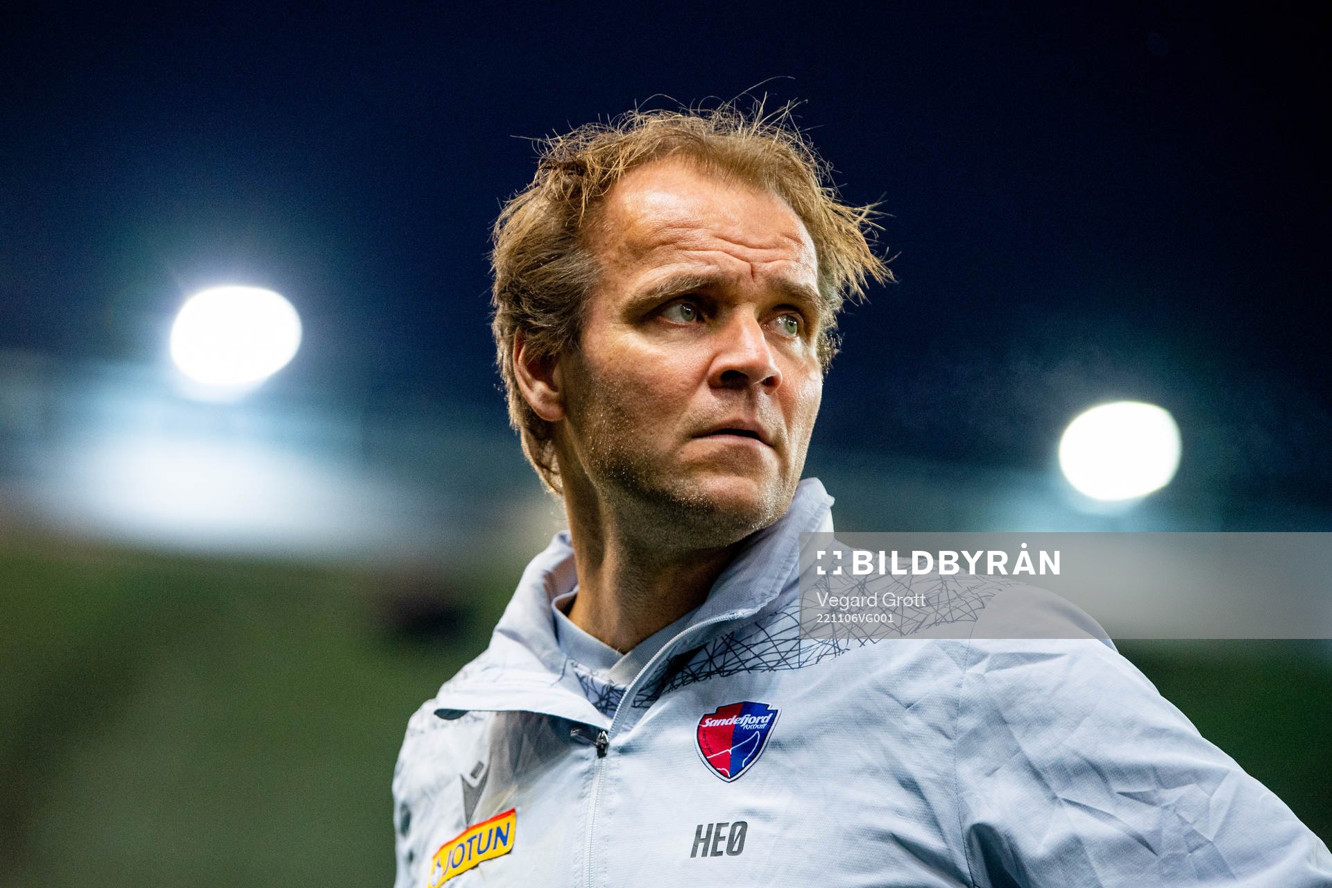 Hans Erik Ødegaard, head coach of Sandefjord