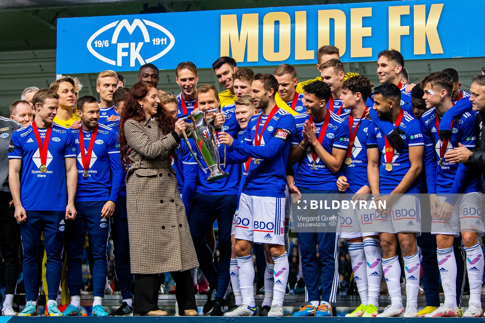 Lise Klaveness, president of the Norwegian Football