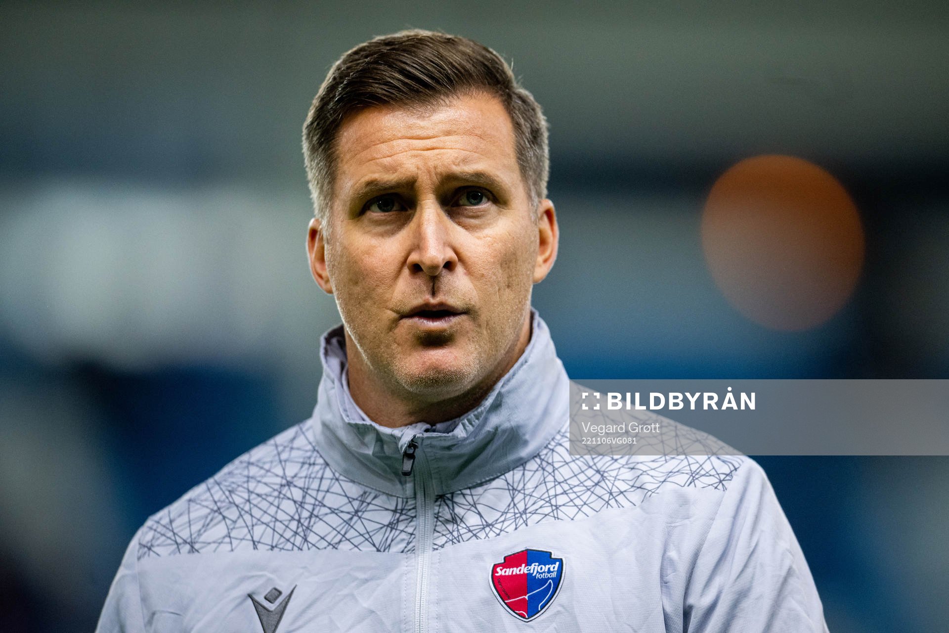 Andreas Tegström, head coach of Sandefjord
