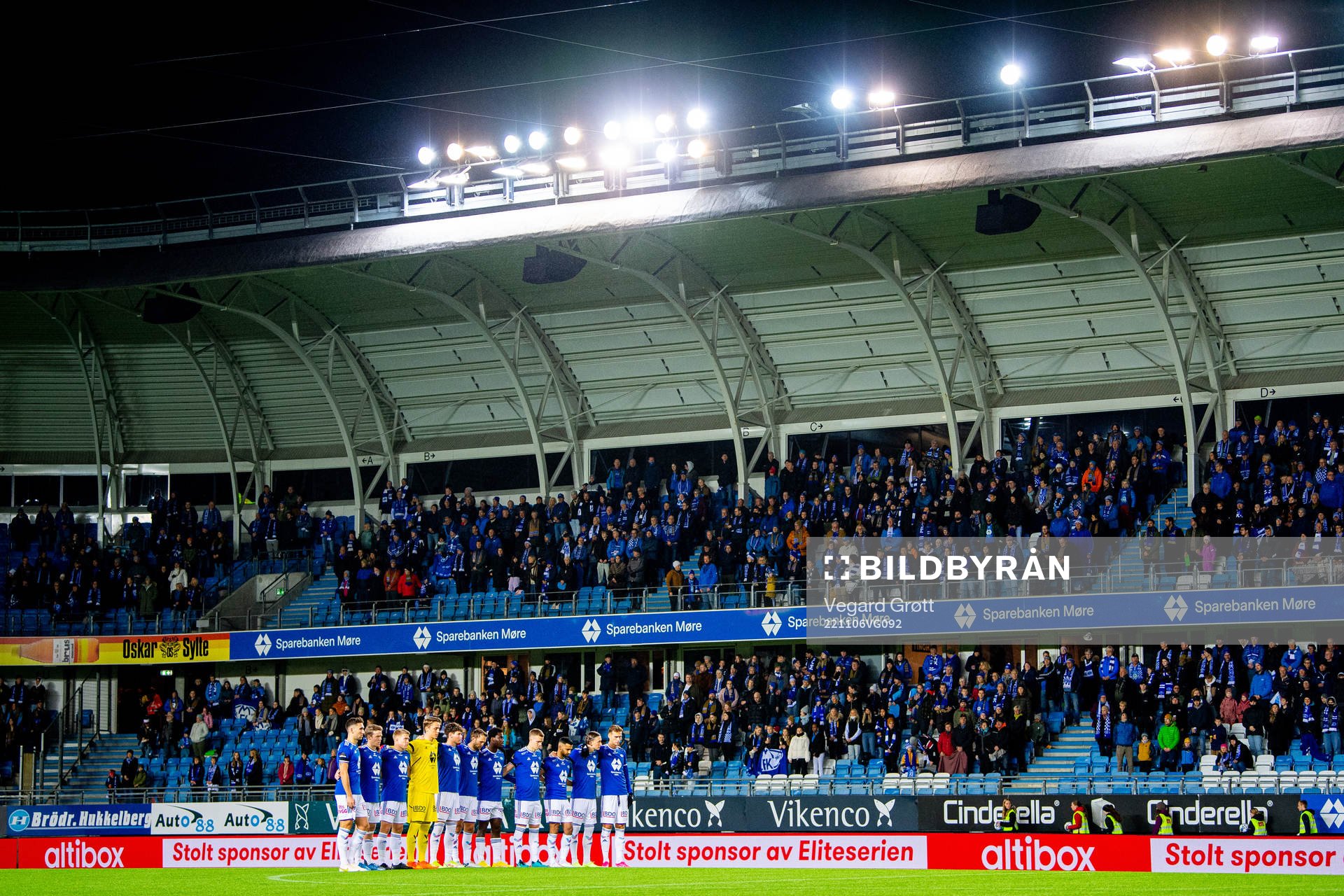 General view of Aker stadion