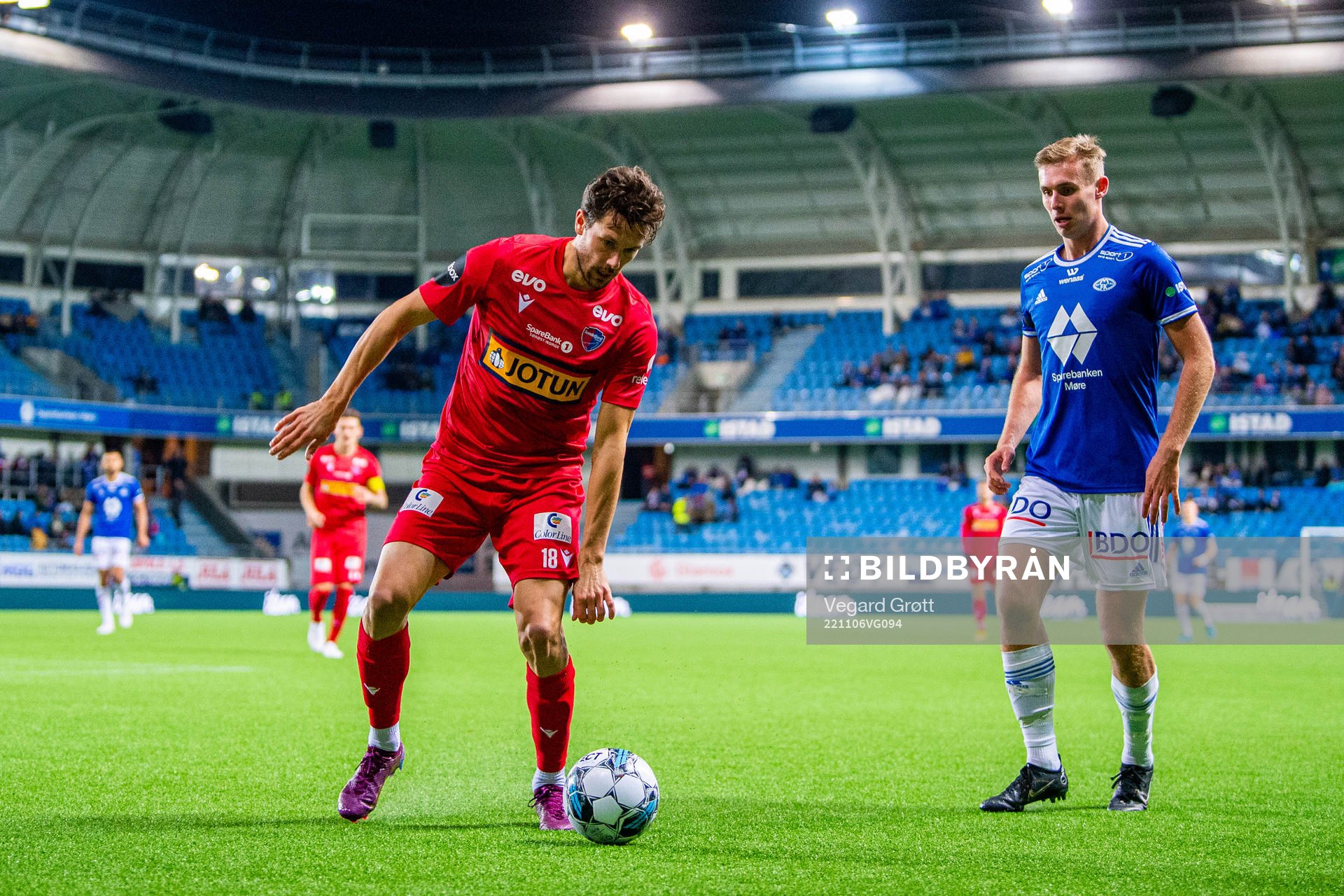Fredrik Mani Pålerud of Sandefjord and Sivert Mannsverk of