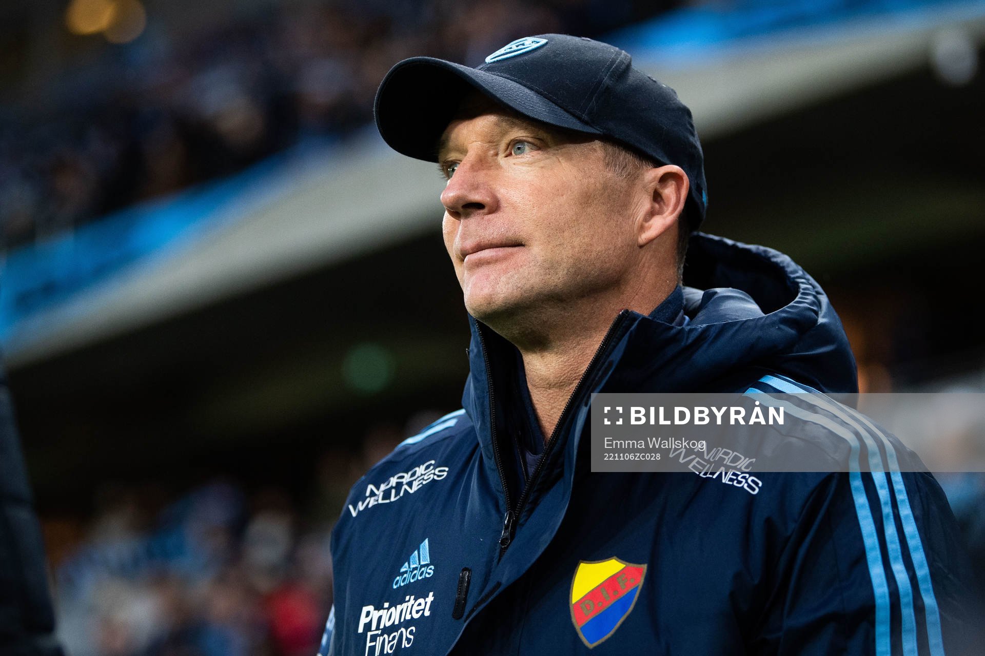 Djurgårdens tränare Kim Bergstrand