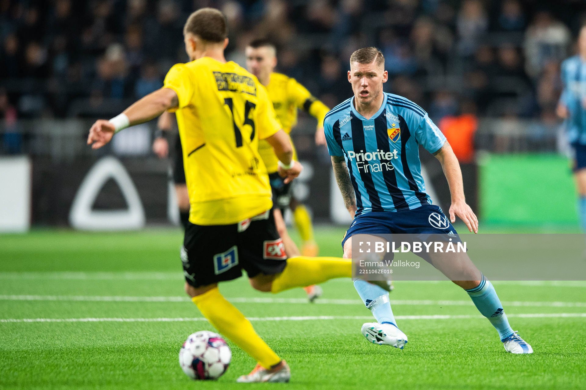 Djurgårdens Victor Edvardsen