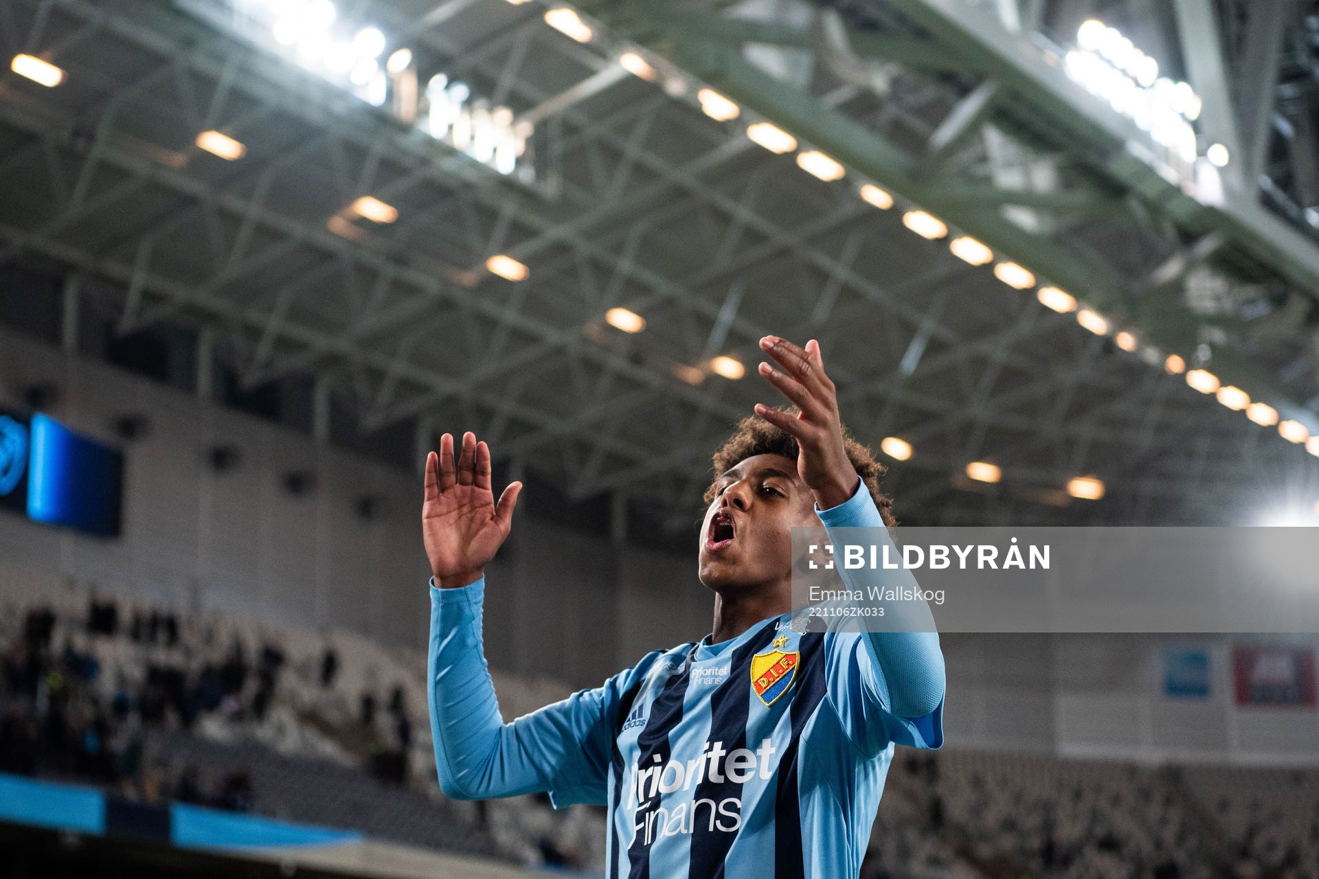 Djurgårdens Isak Alemayehu Mulugeta