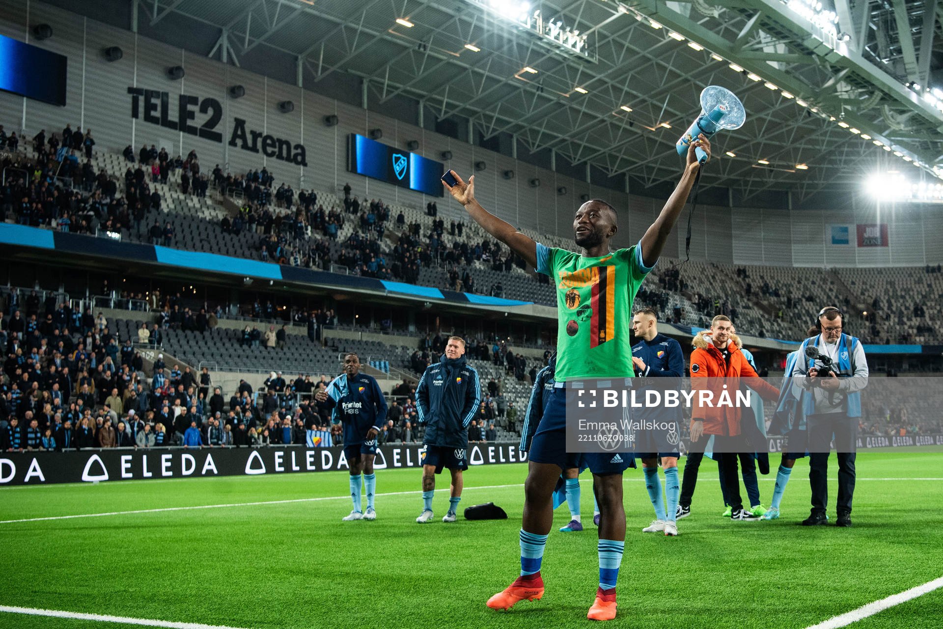 Djurgårdens Emmanuel Justine Rabby Banda
