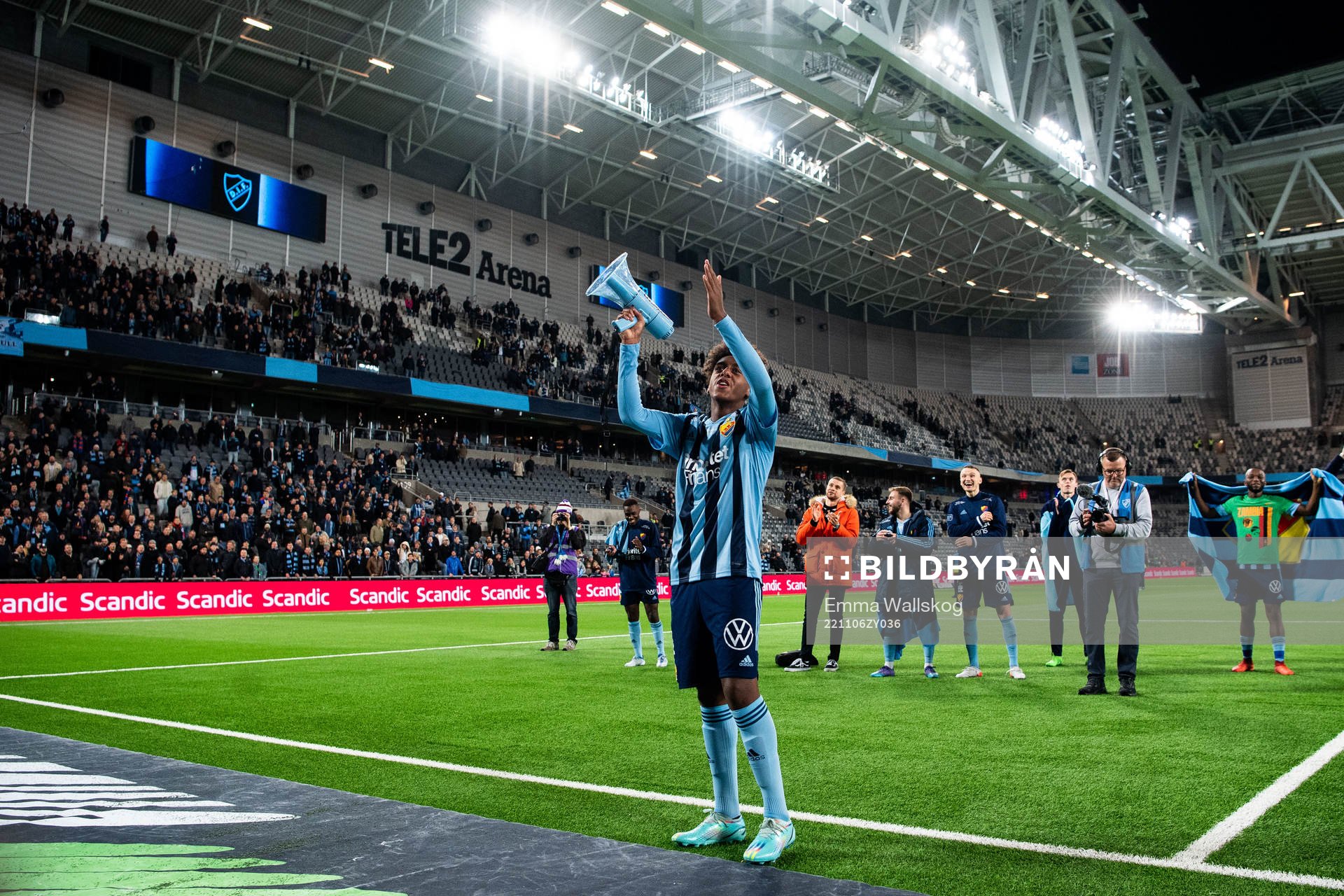 Djurgårdens Isak Alemayehu Mulugeta