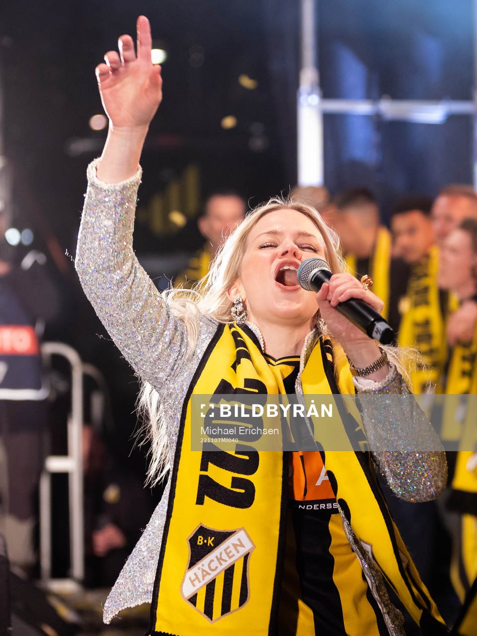 Ida Redig uppträder
